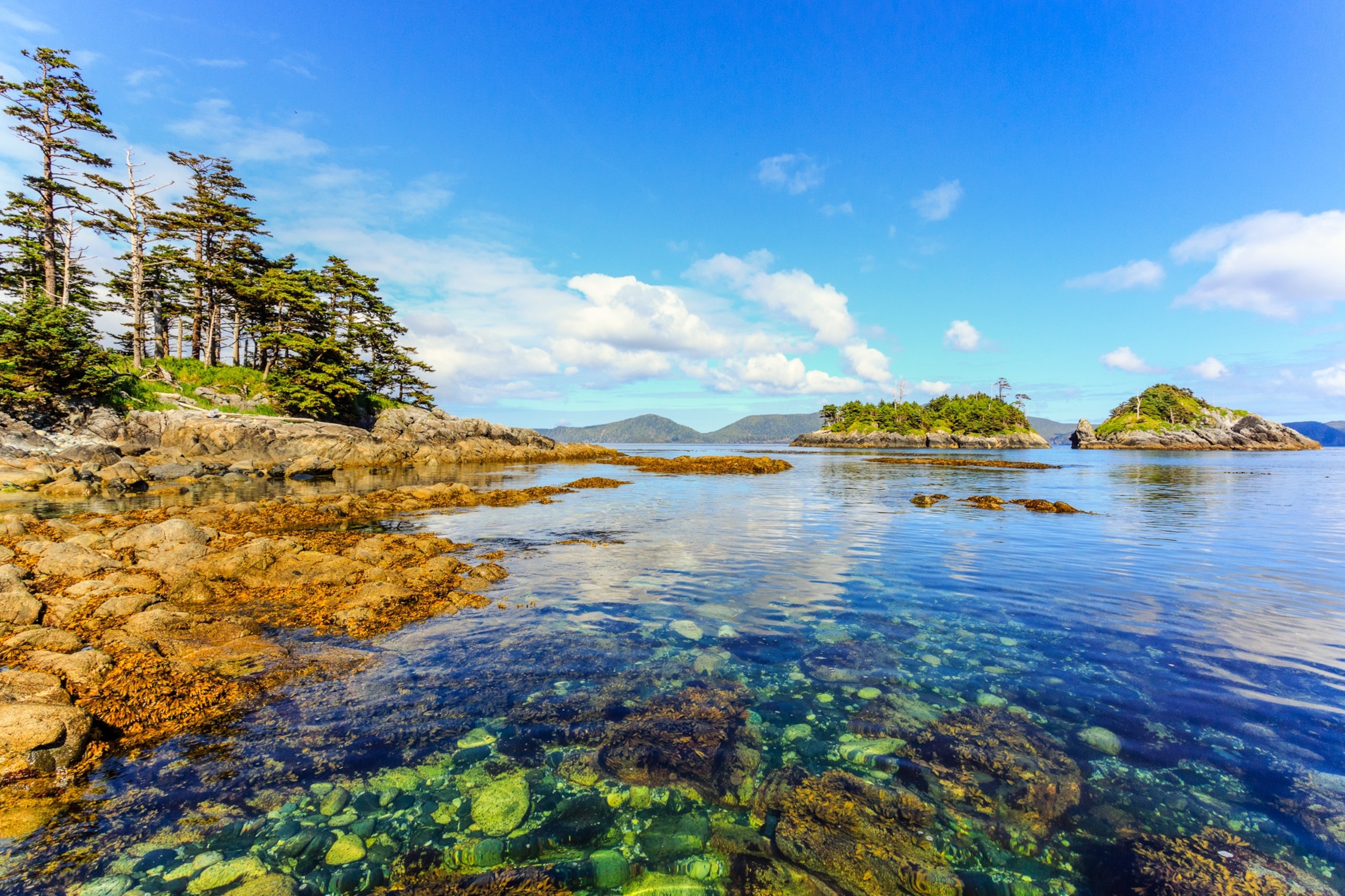 Sgang Gwaay in Haida Gwaii National Park Reserve, British Columbia