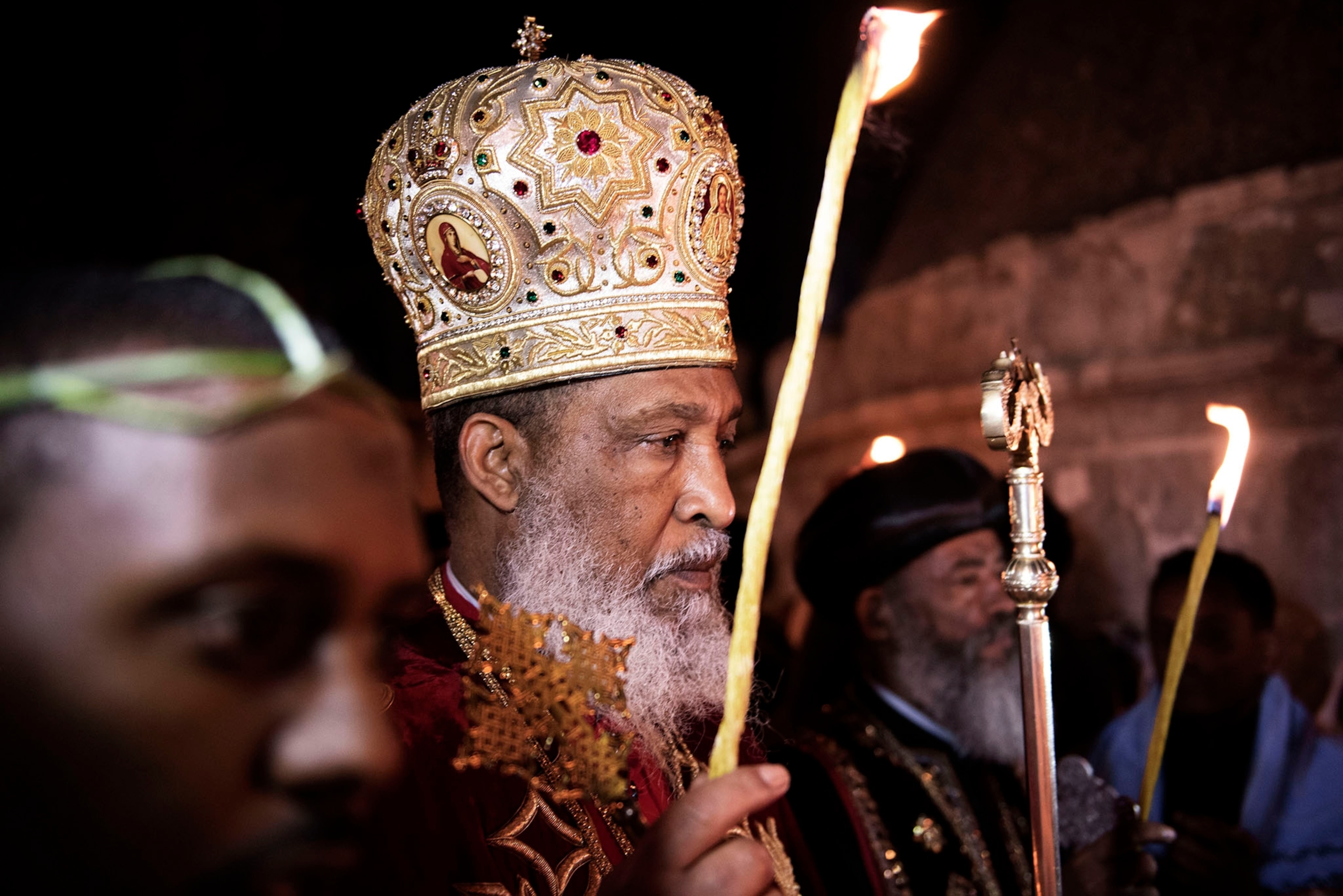 Ethiopians celebrating Easter
