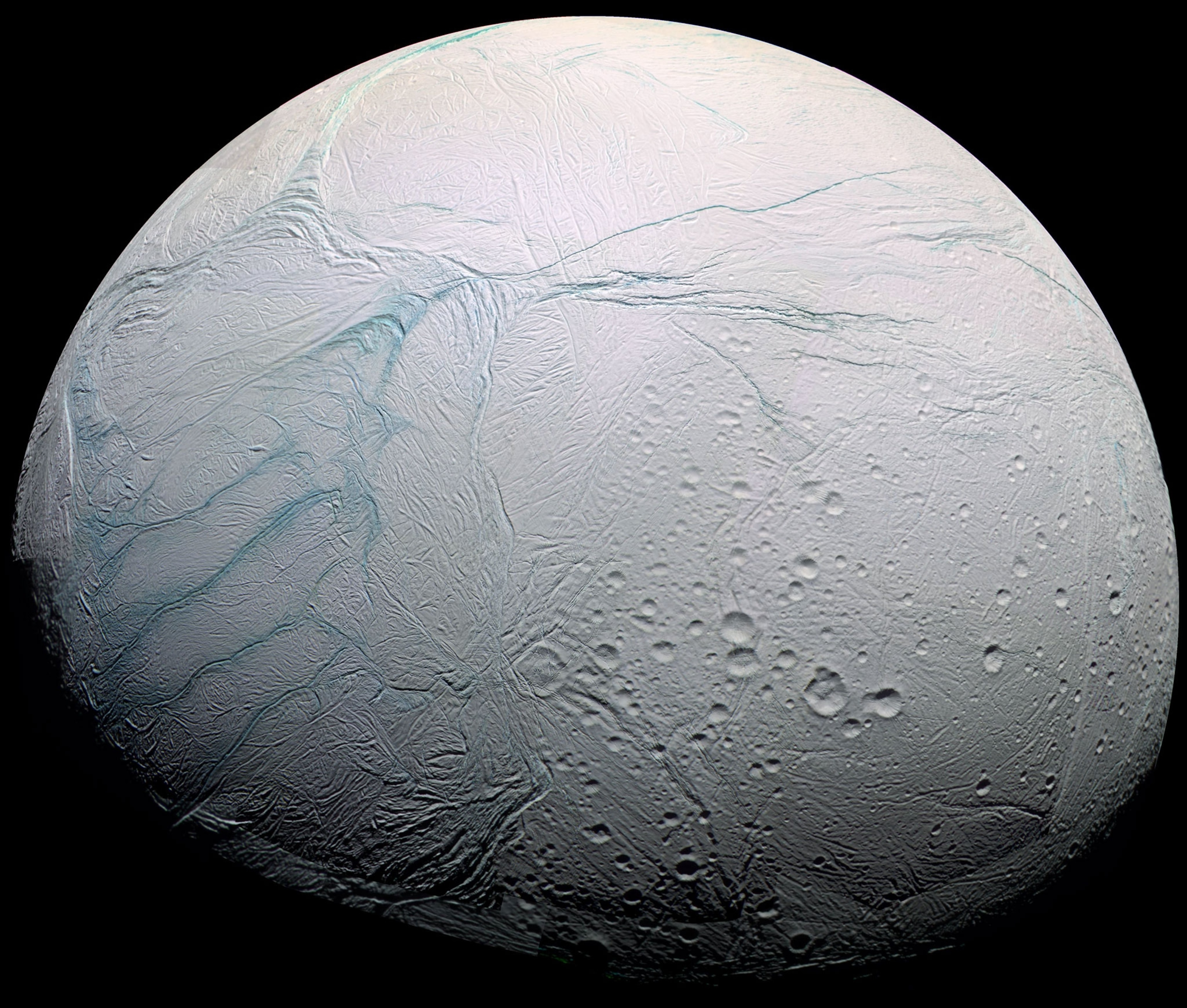 Saturn's moon Enceladus