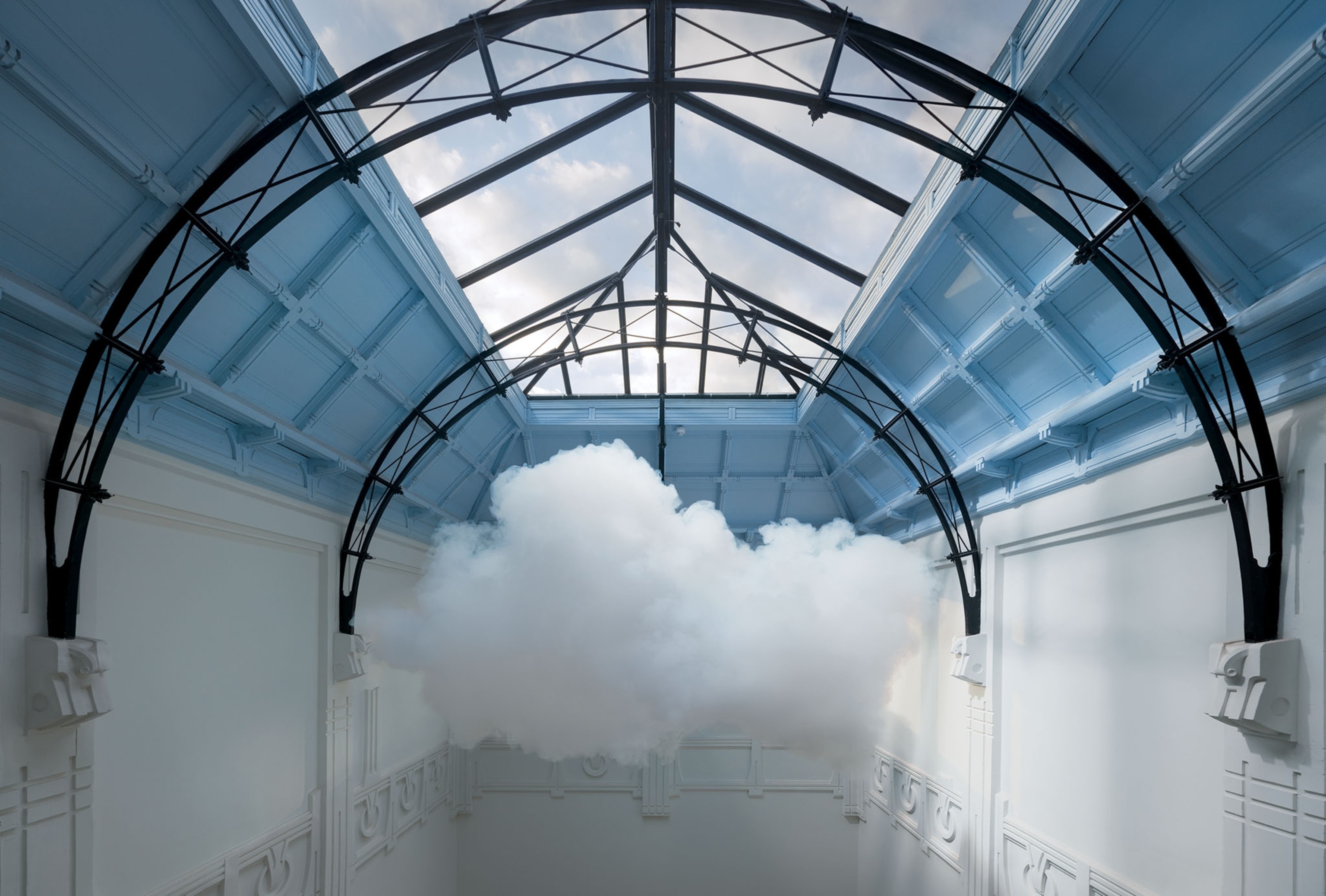 cloud in a building