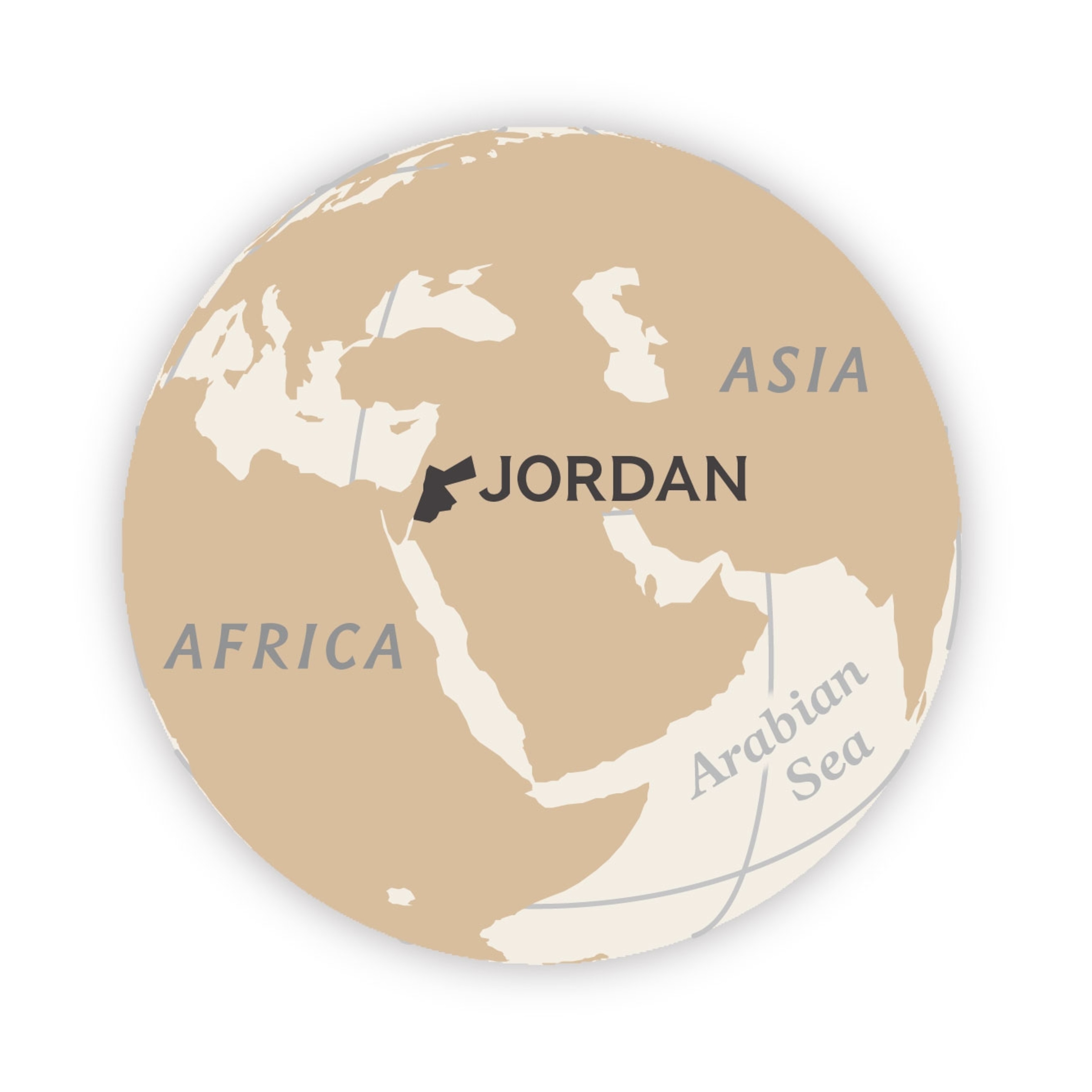globe locating jordan