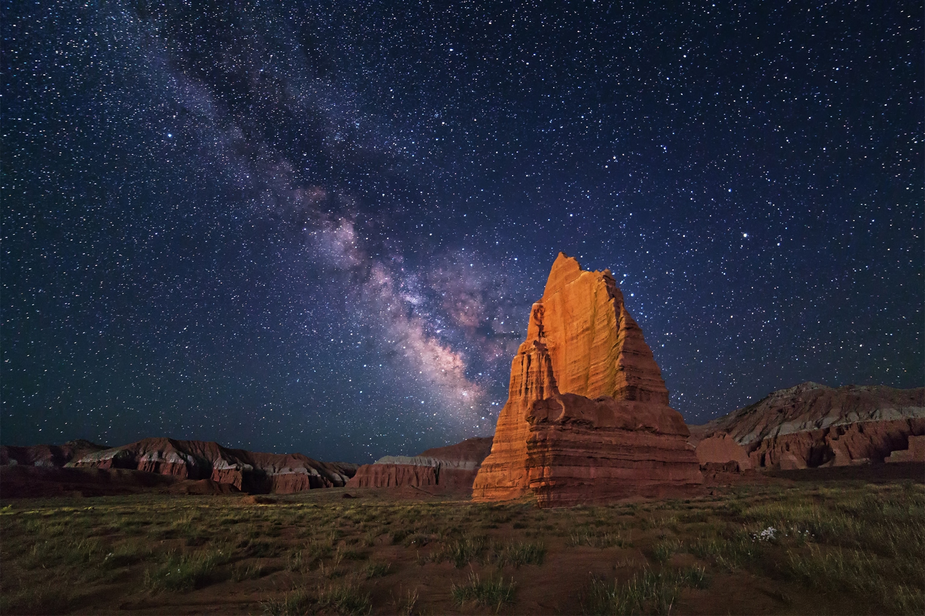 night sky in utah