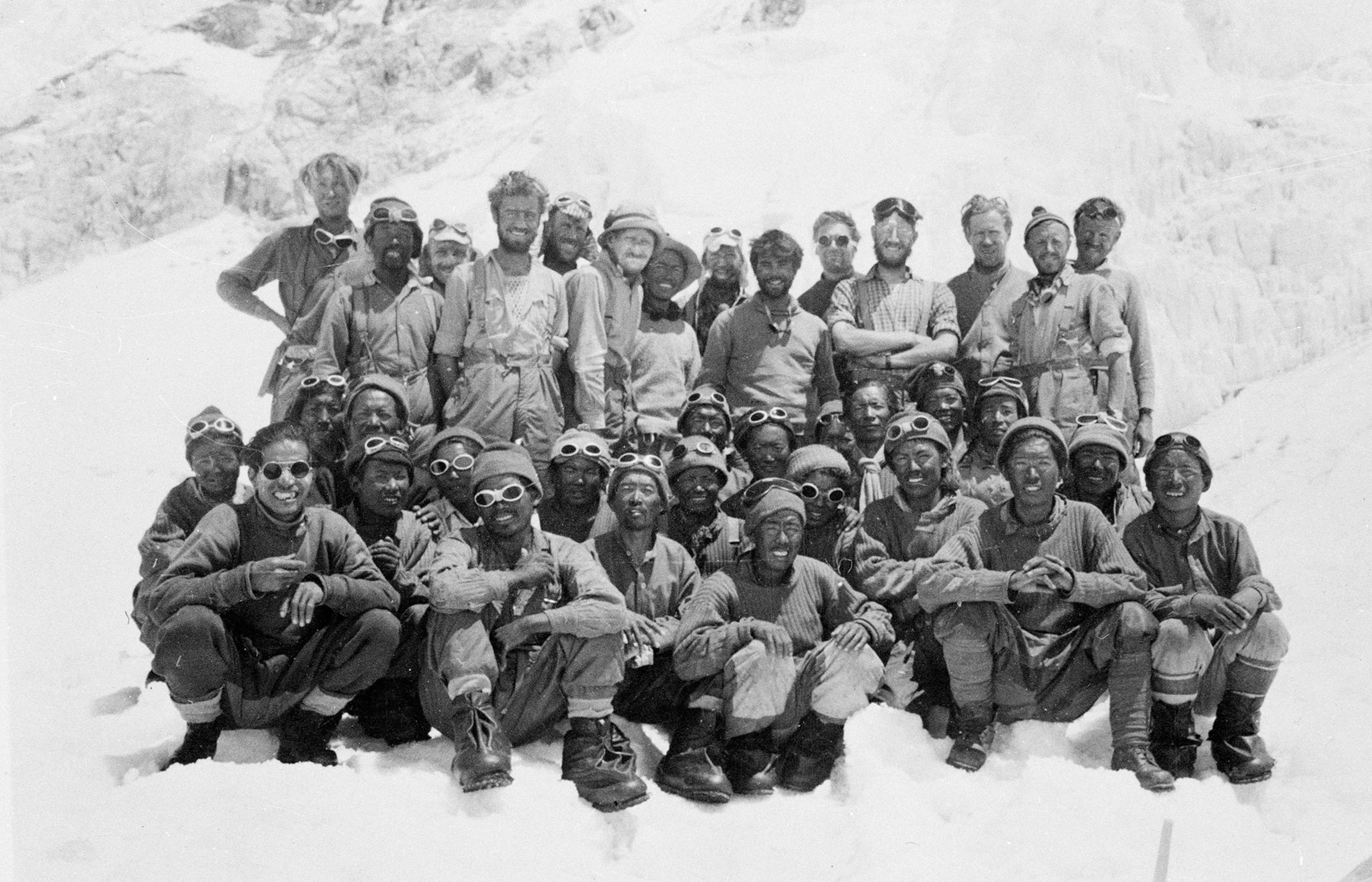 the Mount Everest 1953 expedition team