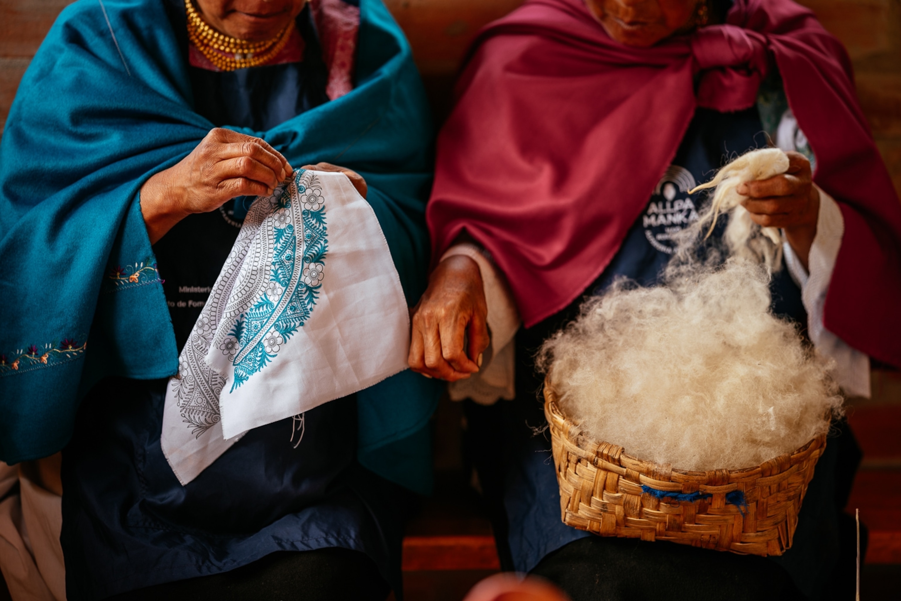 Women weaving