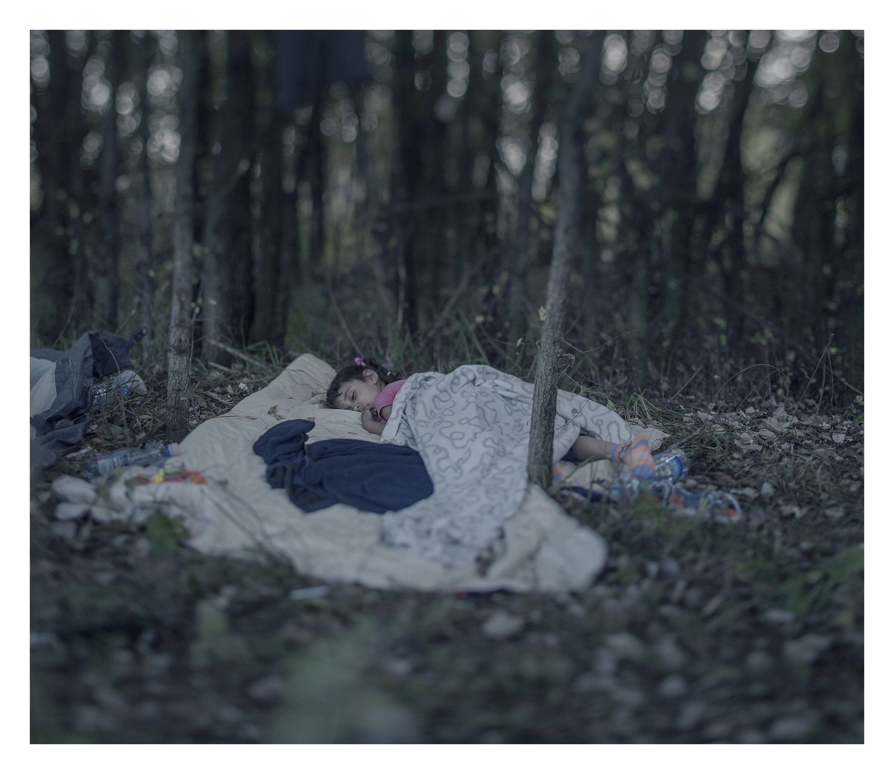 young child sleeping