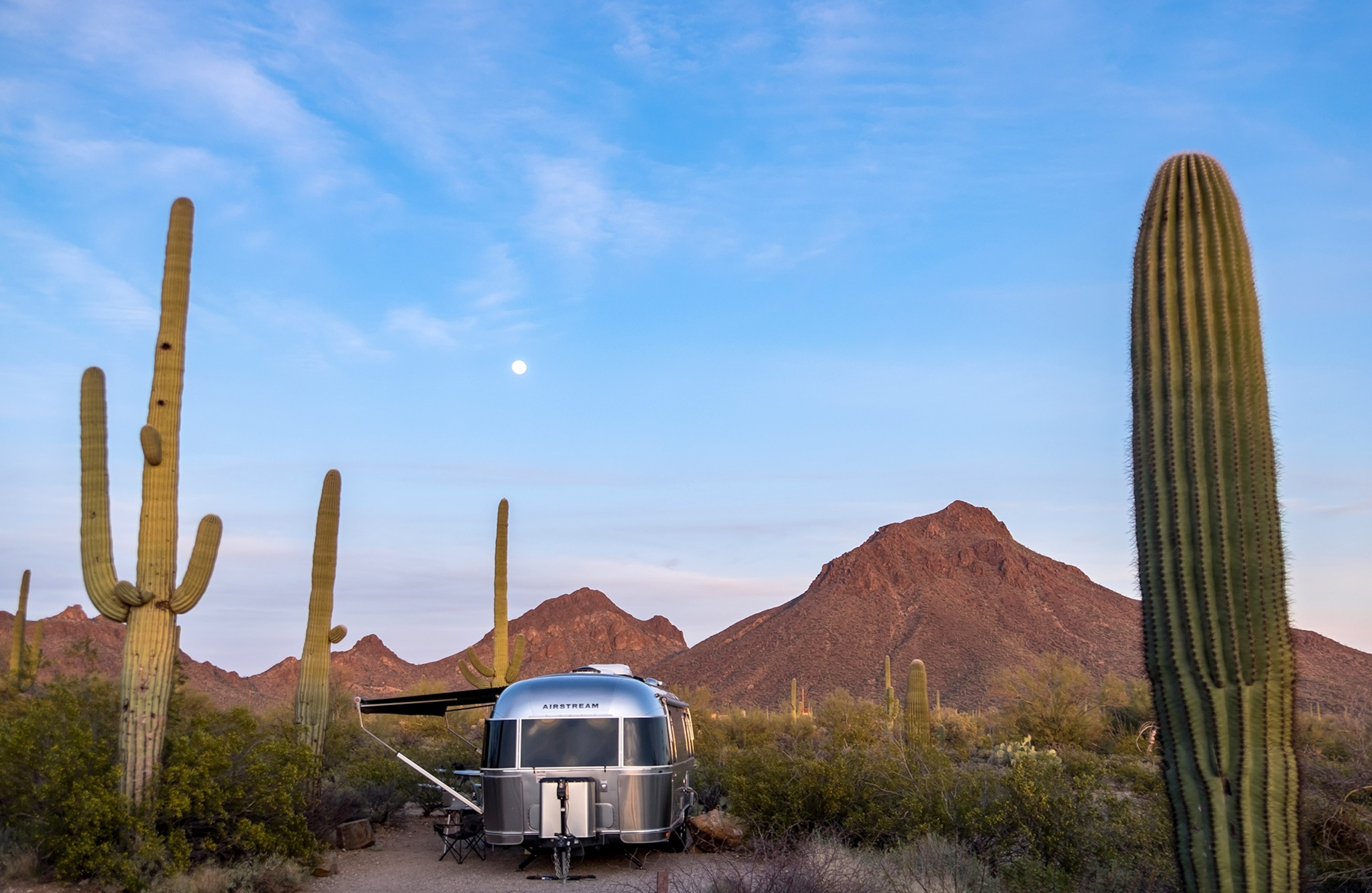 the Gilbert Ray Campground in Saguaro National Park, Arizona
