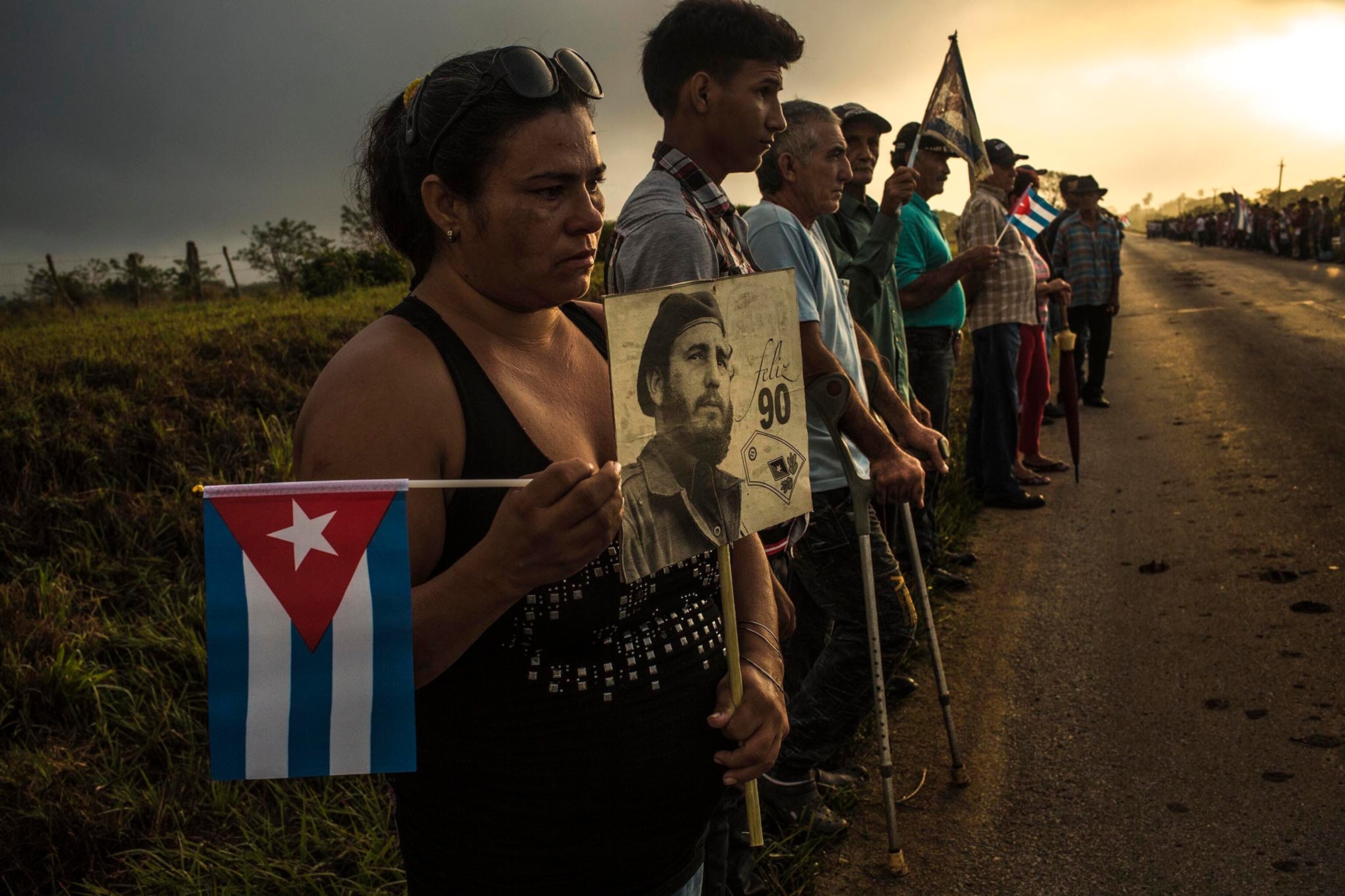 mourners in Camaguey