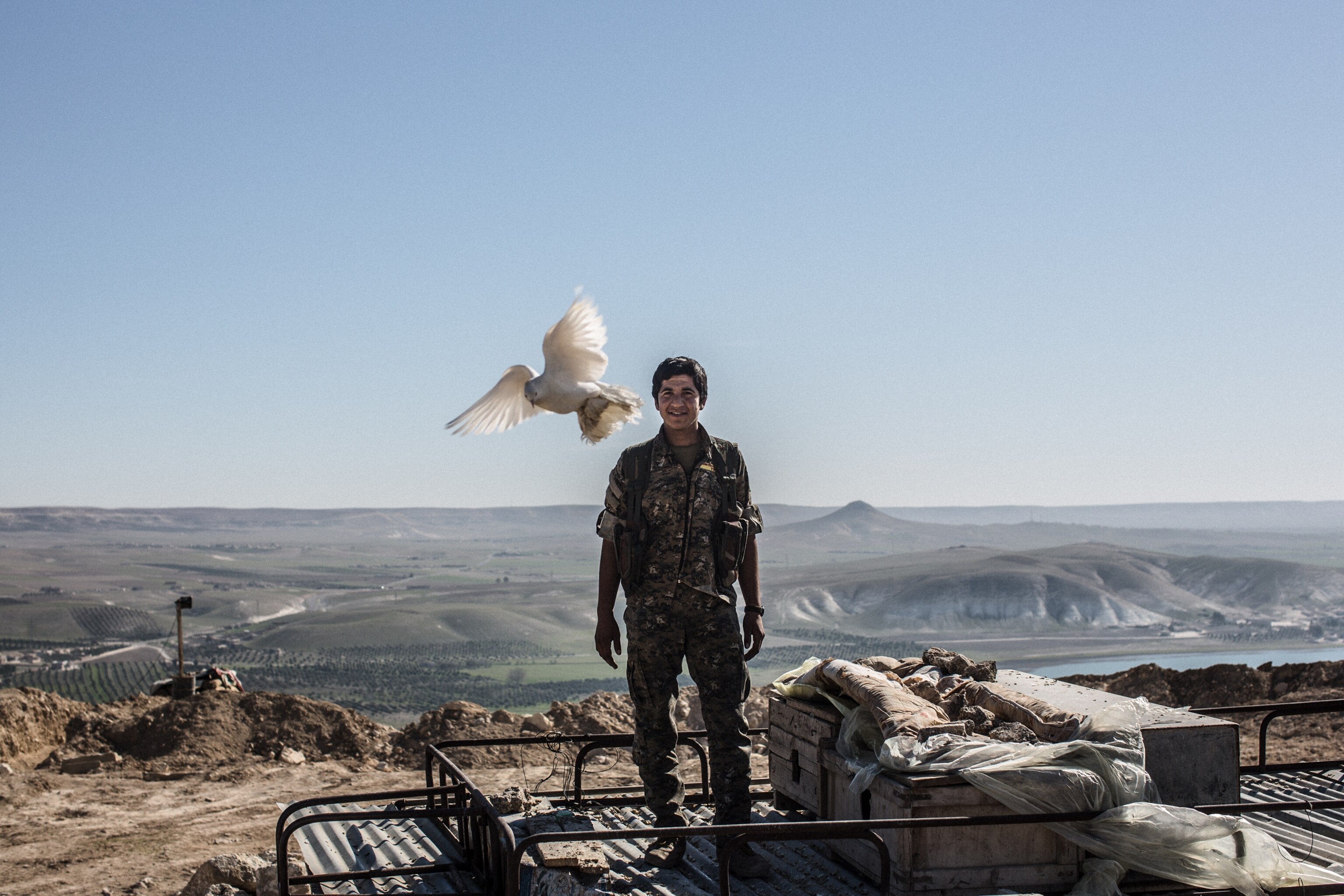 a soldier in Syria
