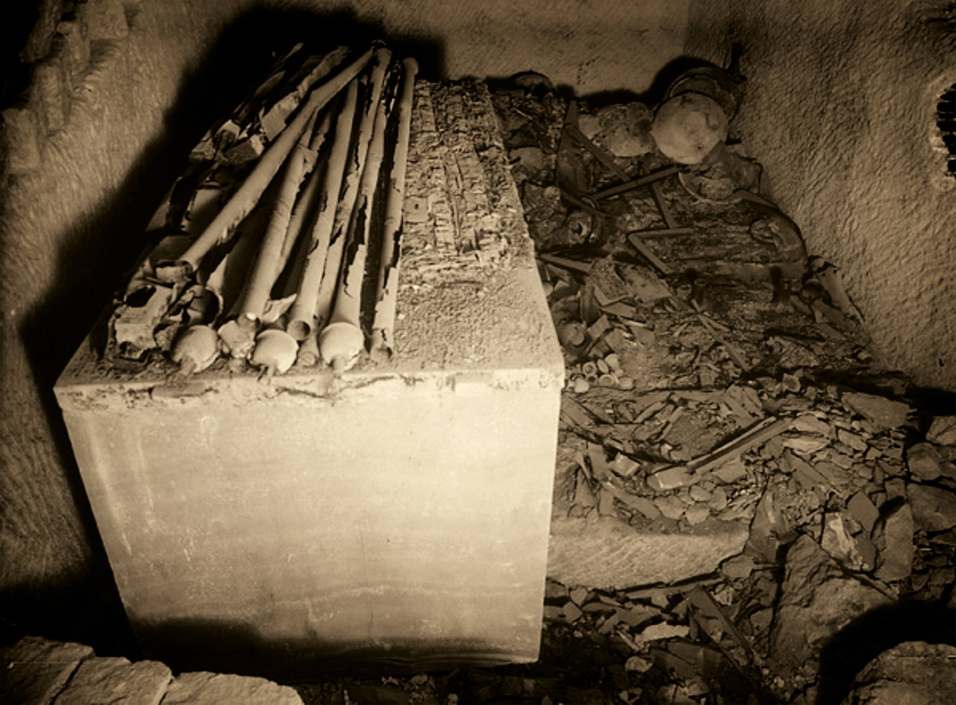 Reisner described the burial chamber and its contents.