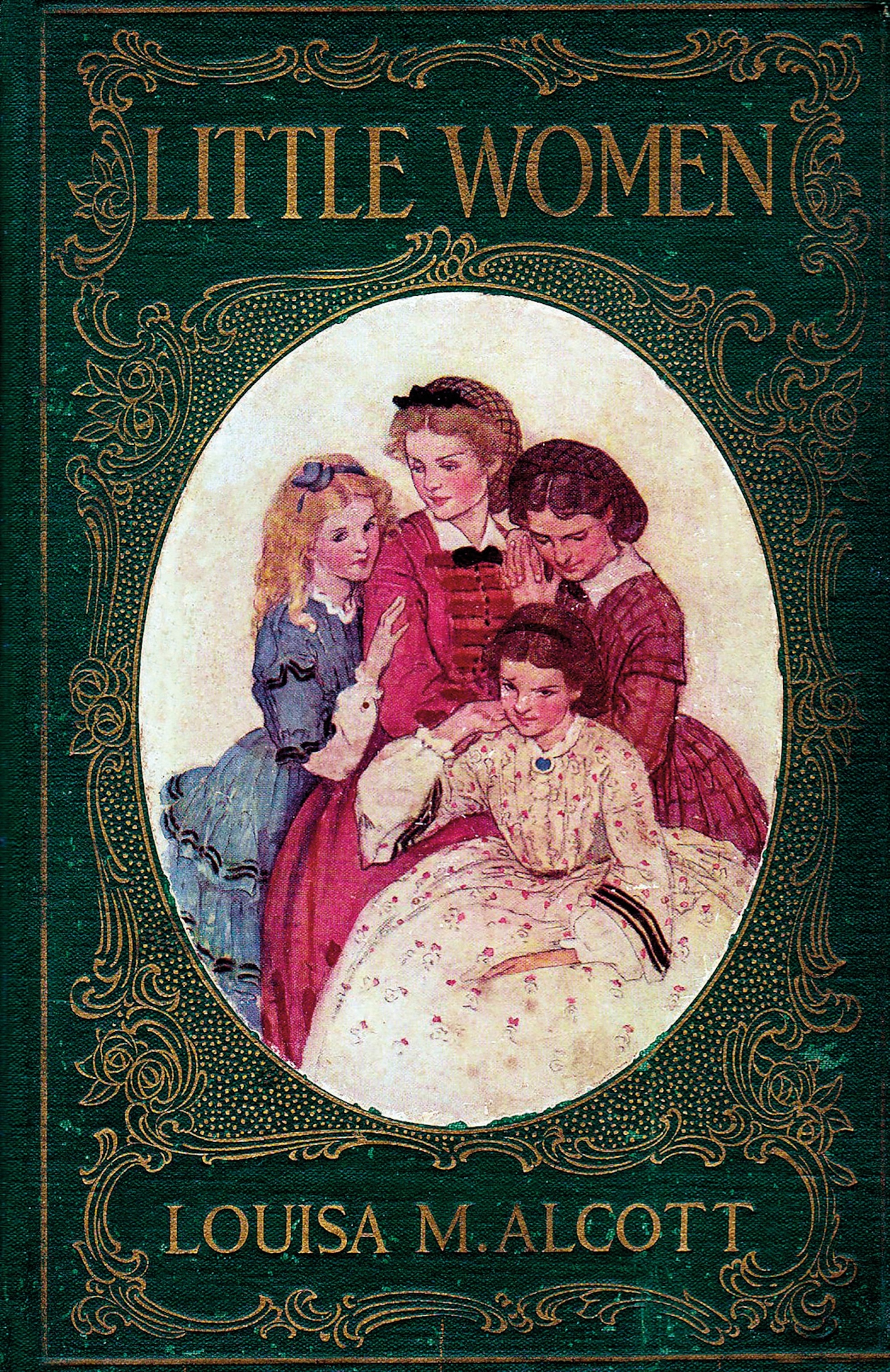 The cover of the Roberts Brothers edition of Little Women was printed in 1869.