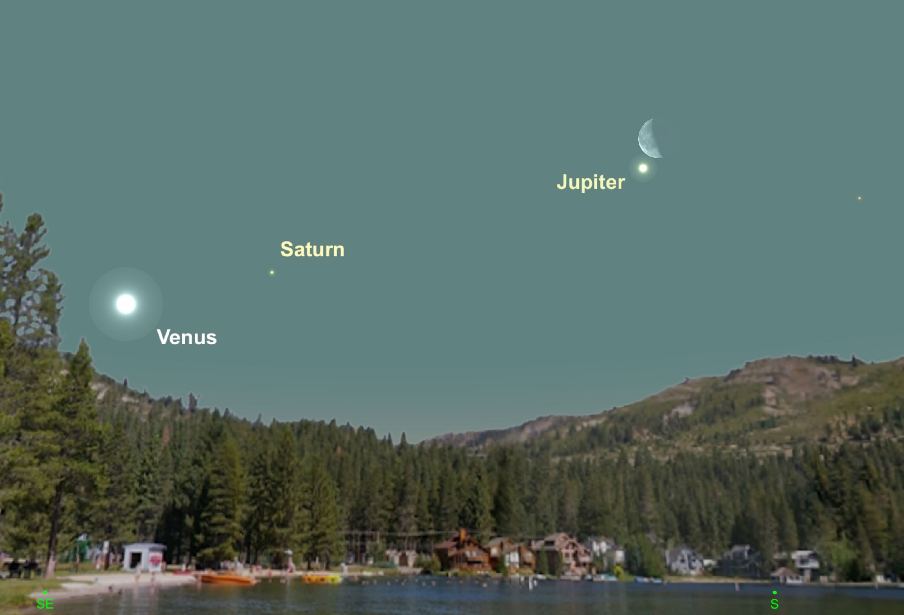 sky chart.