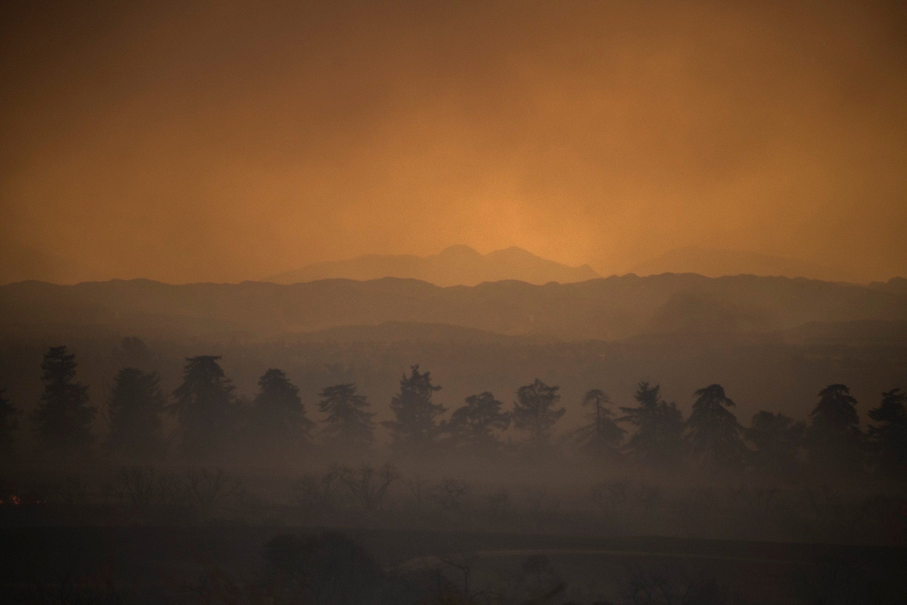 eldorado fire haze