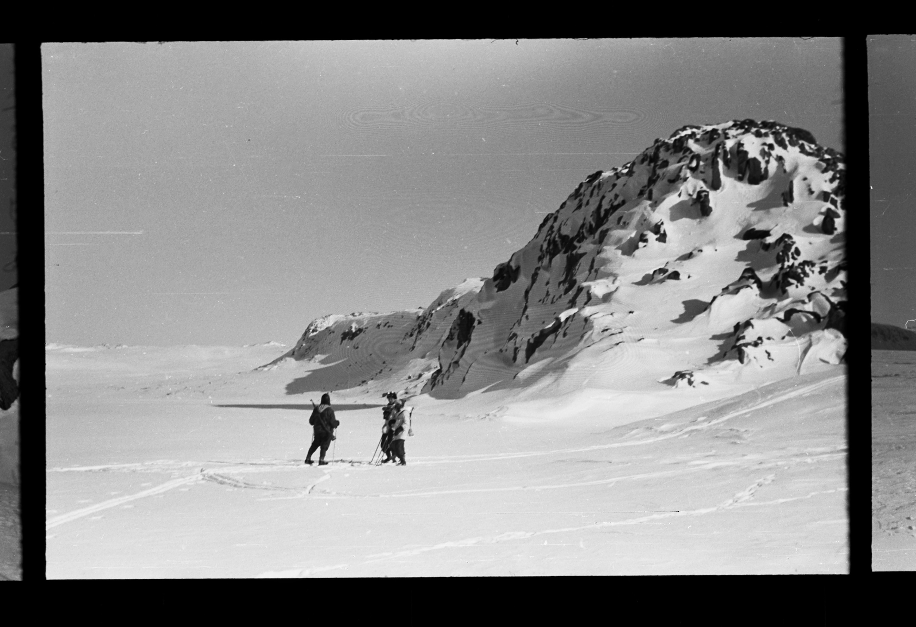 Cape north of Stationsbach. With no satellites and other ways of monitoring the weather, manned weather stations in Svalbard were the only way to measure the weather, particular over the Berents Sea off the northern coasts of Norway and Russia.