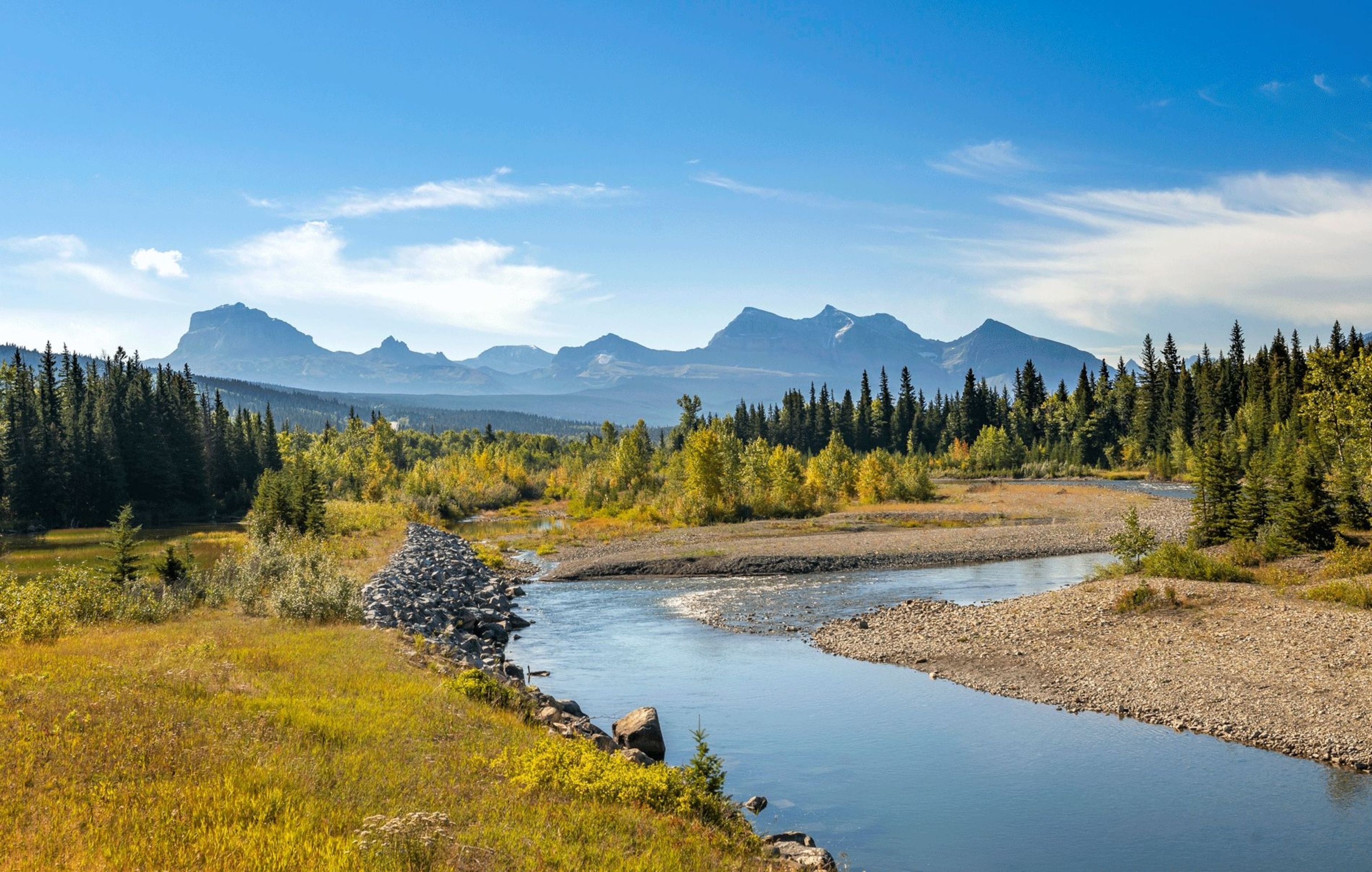 Kennedy Creek in Glacier National Park, Montana. Through exploring the awe-inspiring landscapes of the American West, park ranger Catherine Raven found a home in the great outdoors.