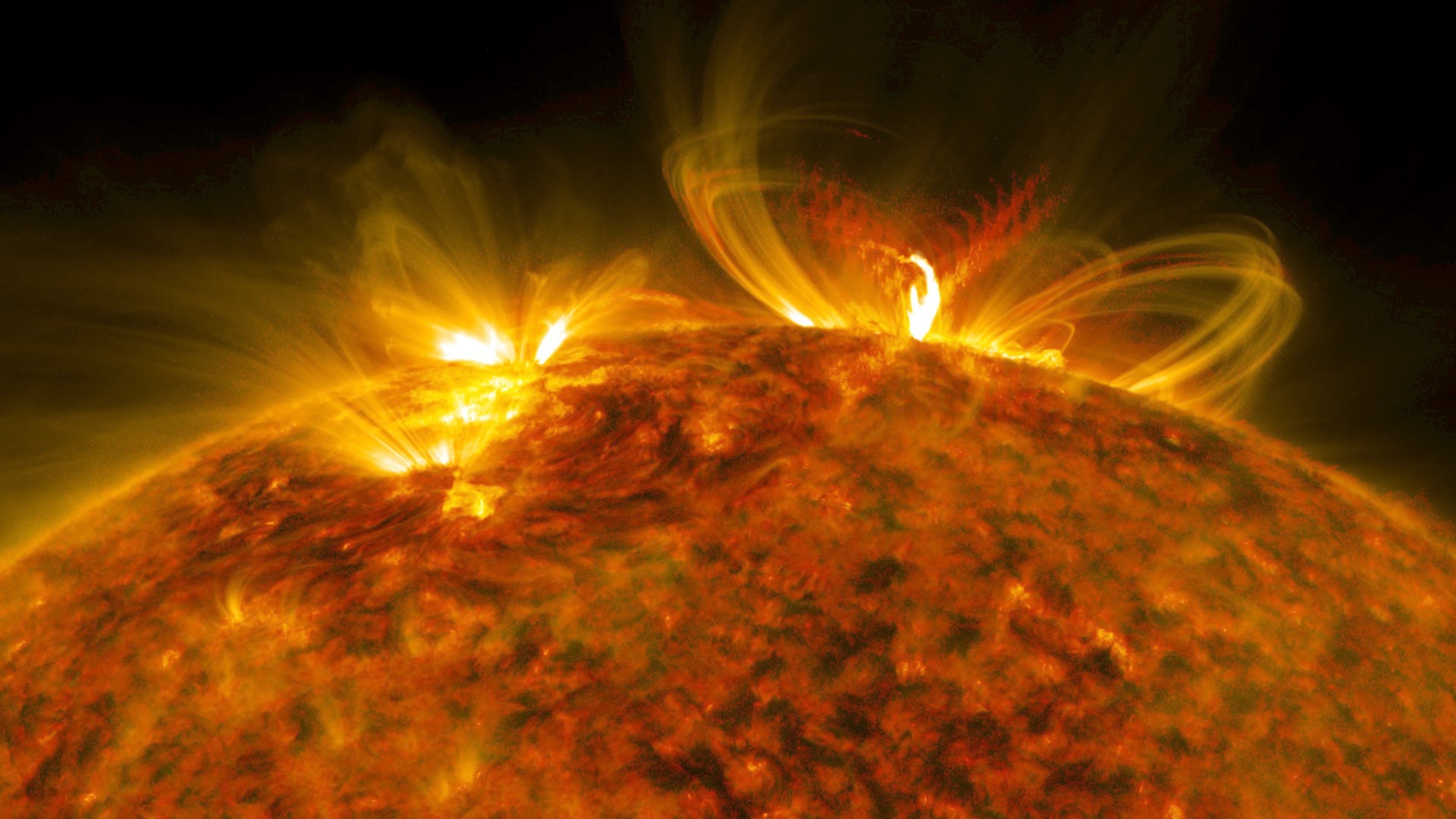 solar flare.