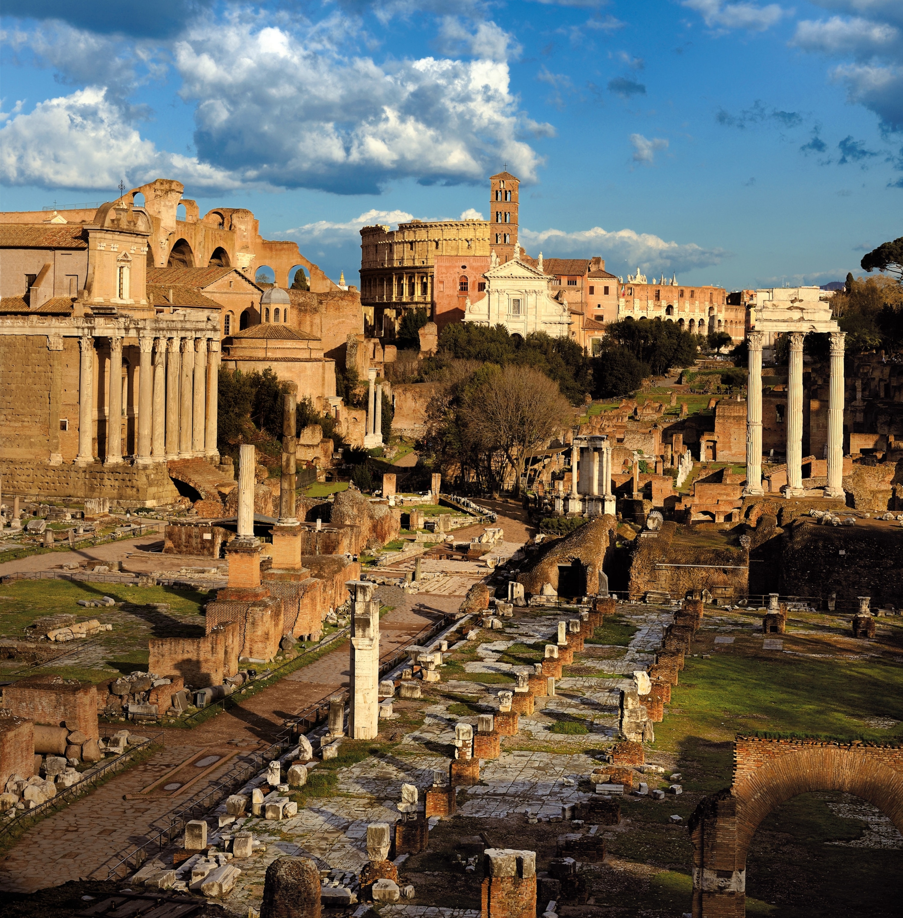 the Temple of Castor and Pollux