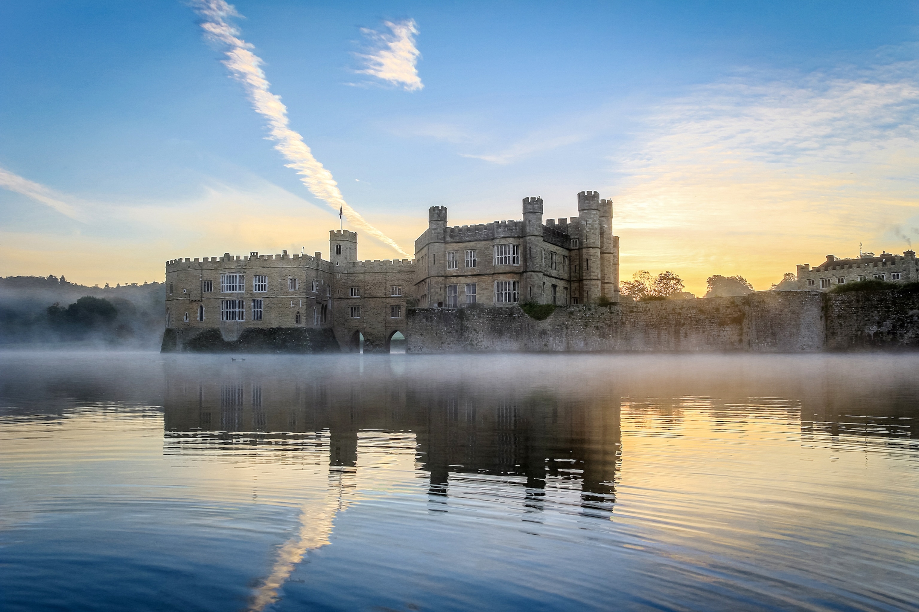 Leeds Castle in Kent, United Kingdom