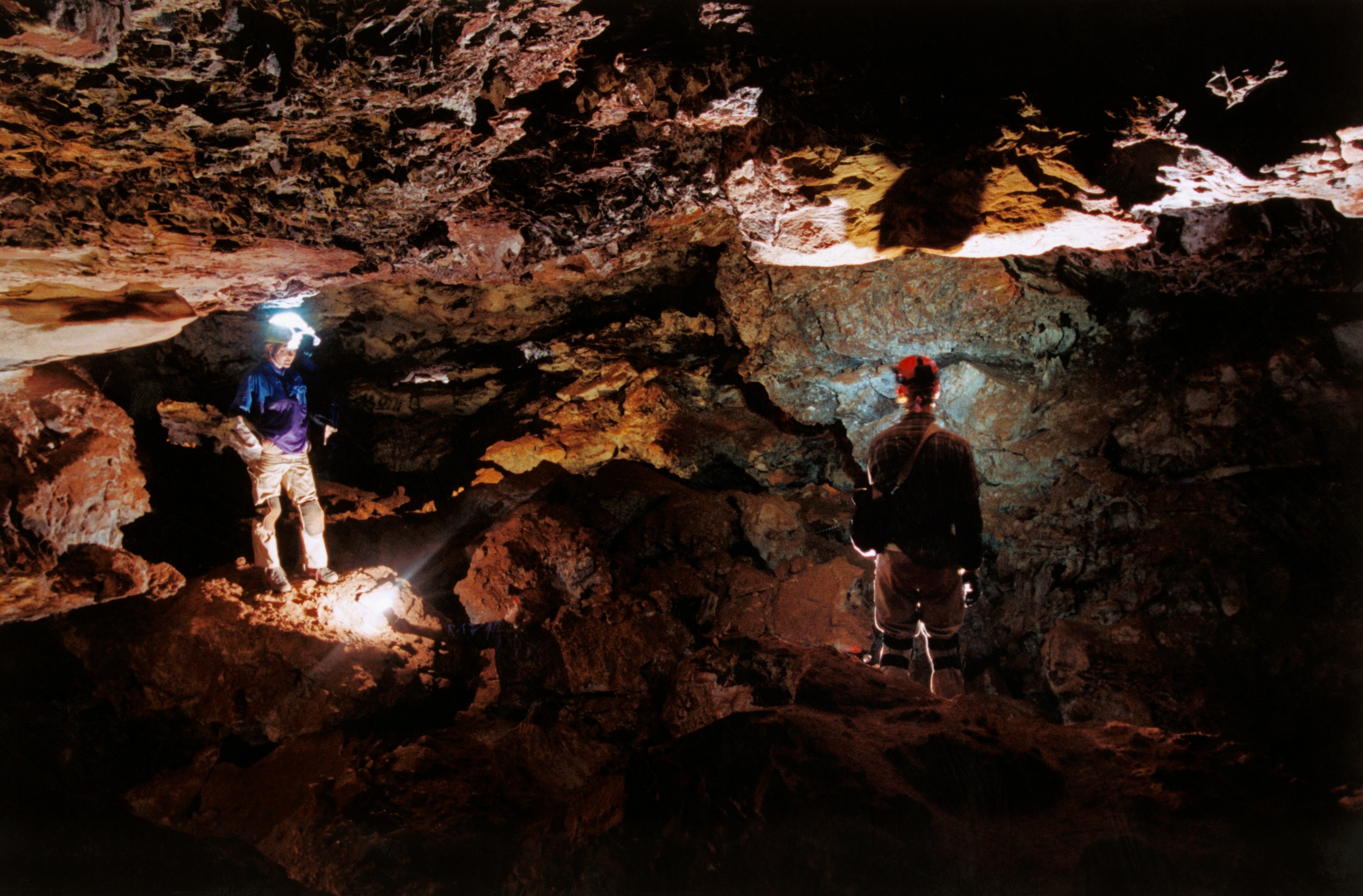A Cave Room in Wind Cave National Park in South Dakota