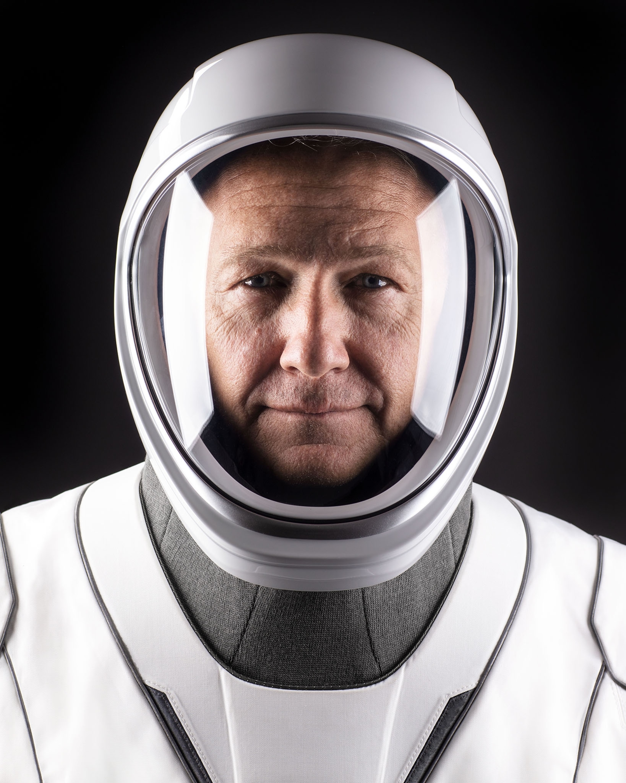 astronaut in helmet.