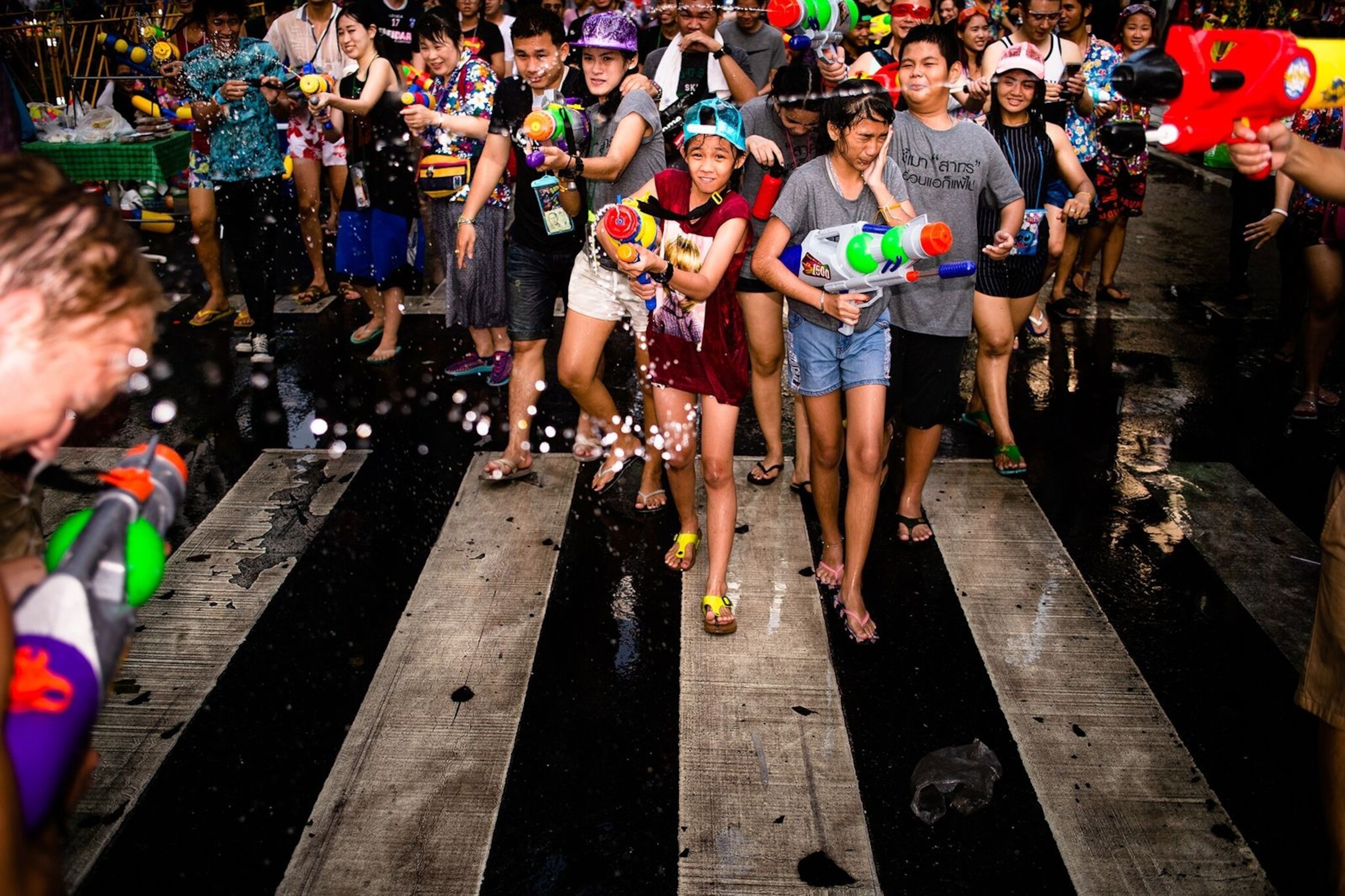 Meaning ‘to move’ or ‘movement’ in Sanskrit, Songkran is a new year celebration that takes places in Thailand.