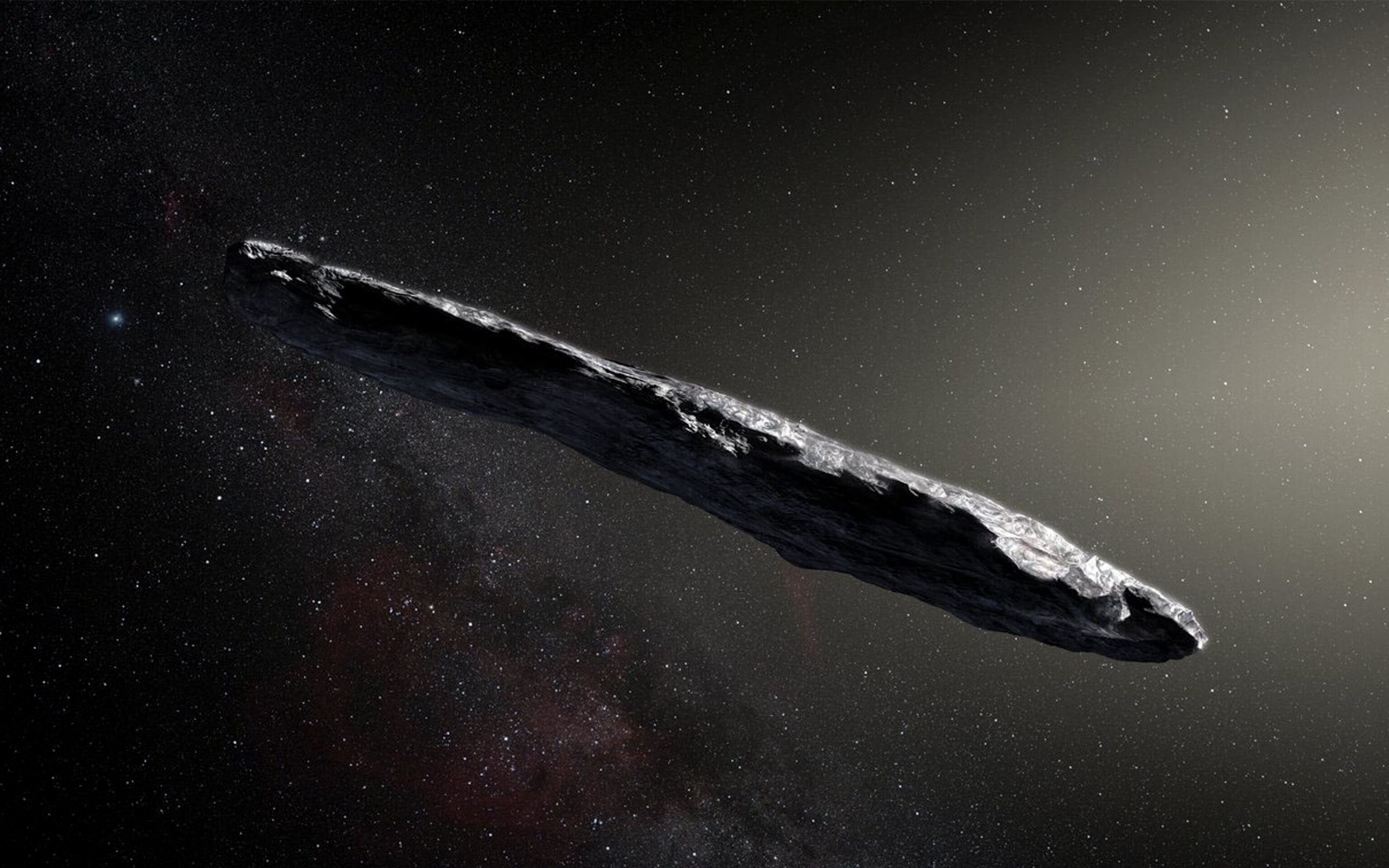 an asteroid