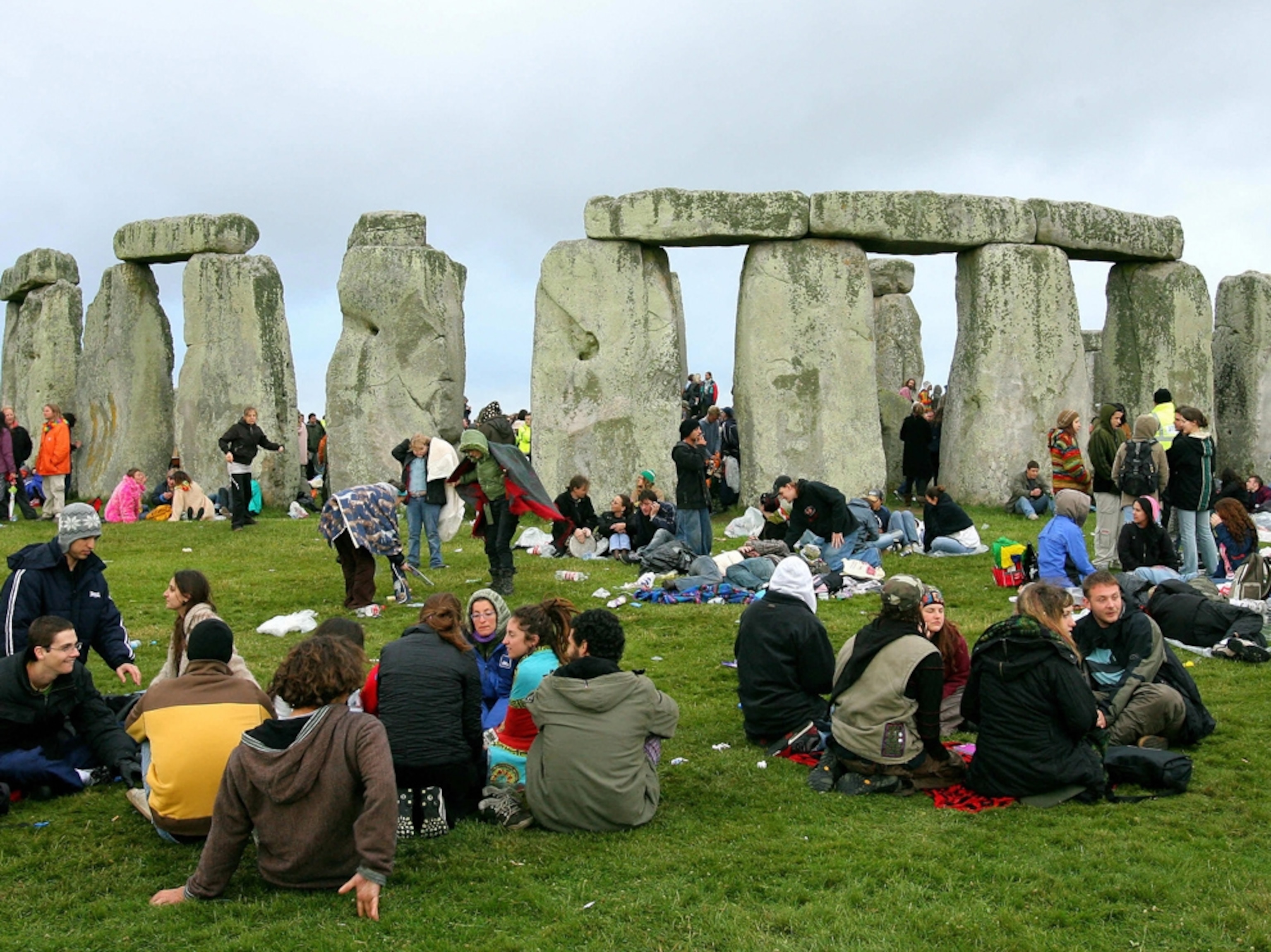 Solstice festival at Stonehenge