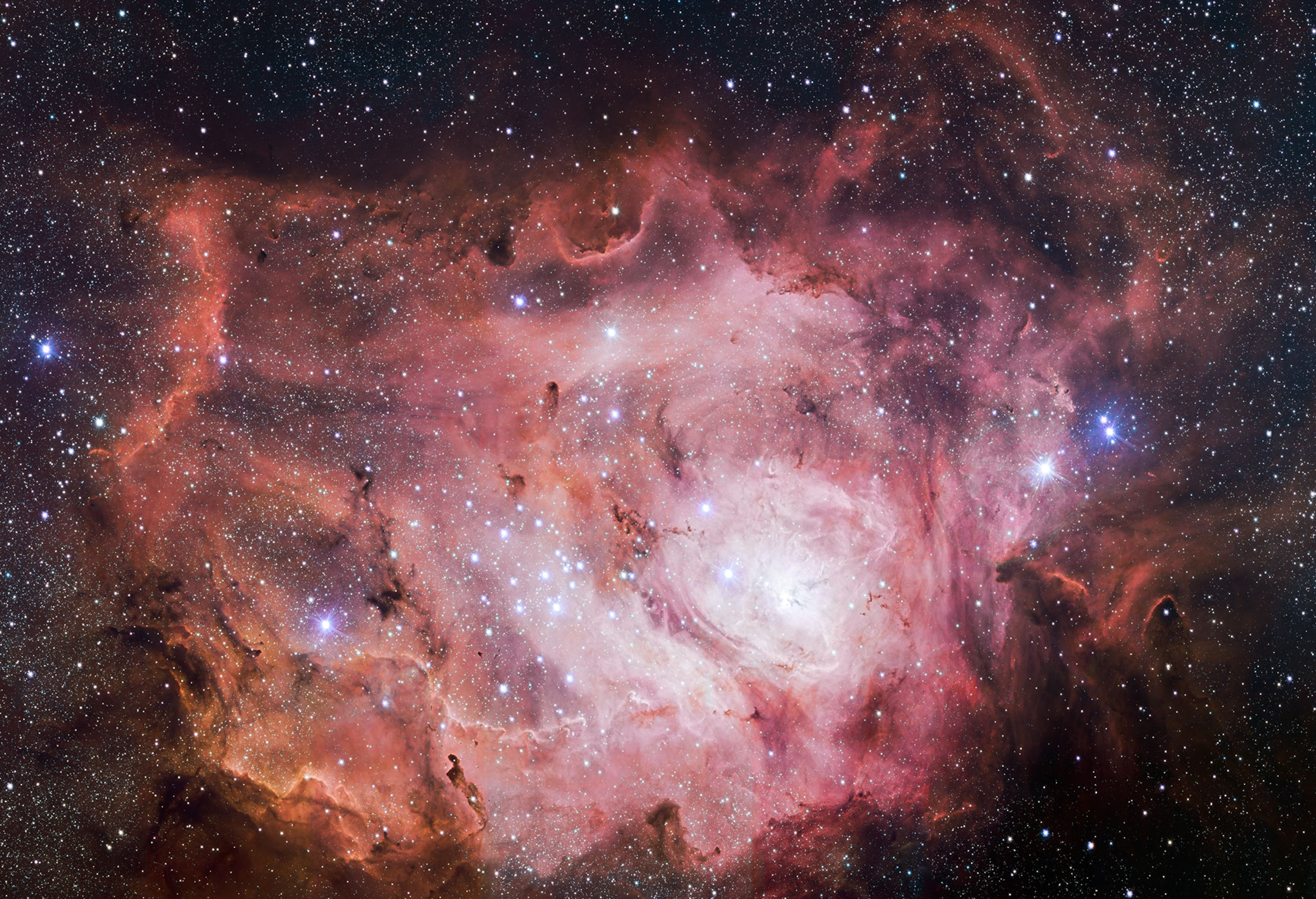 the Lagoon nebula