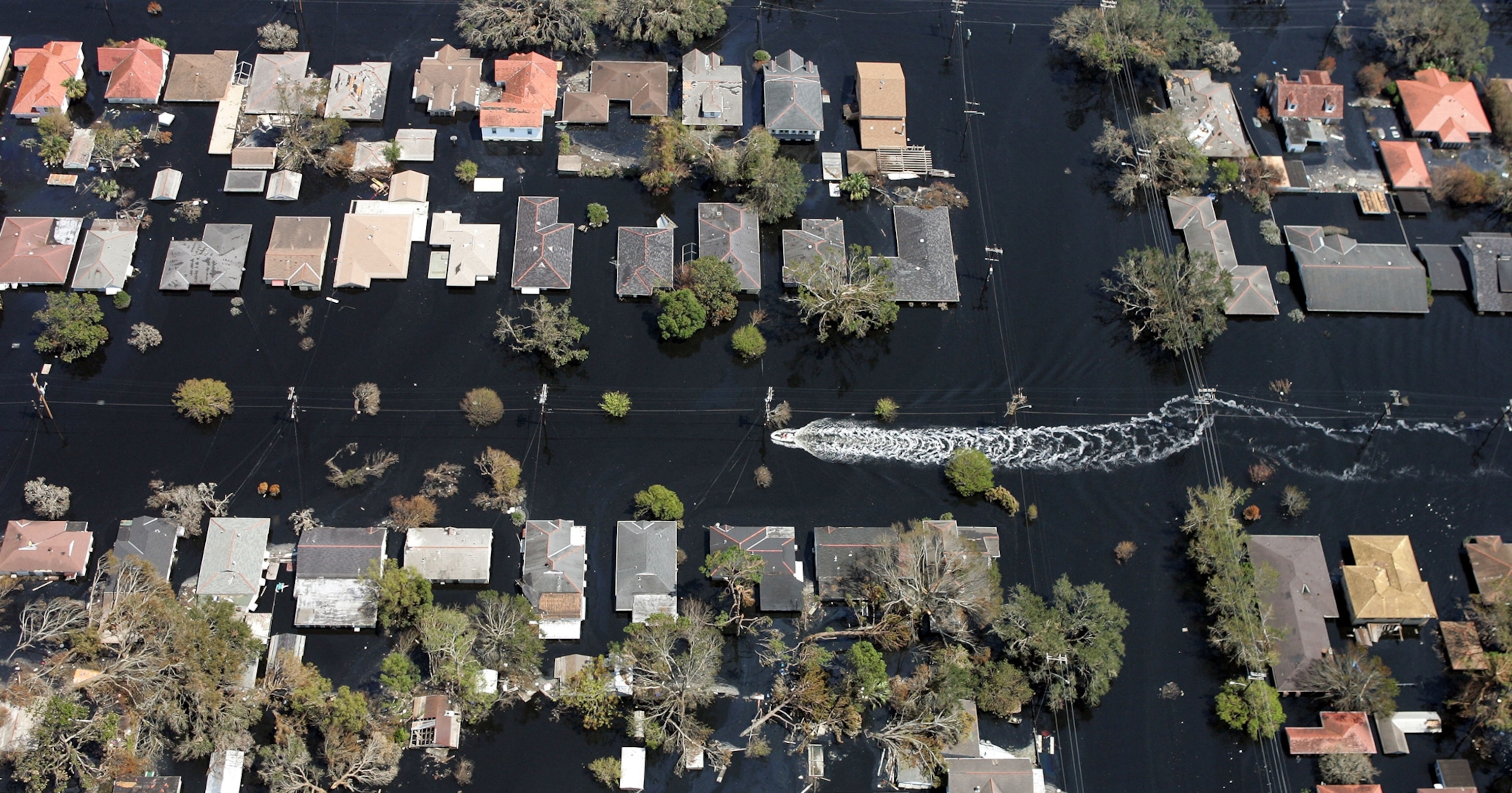 the aftermath of Hurricane Katrina