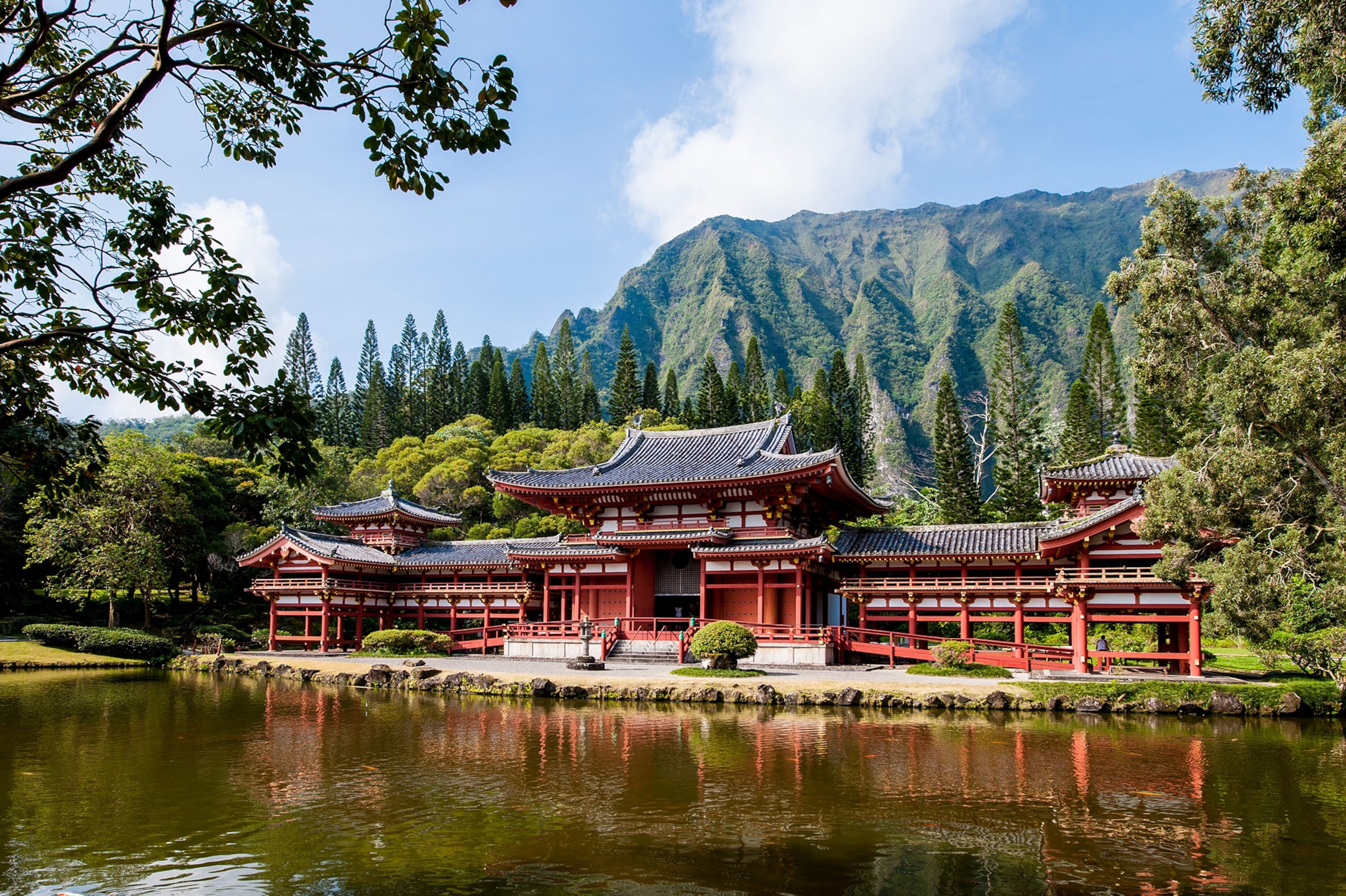a temple in Hawaii
