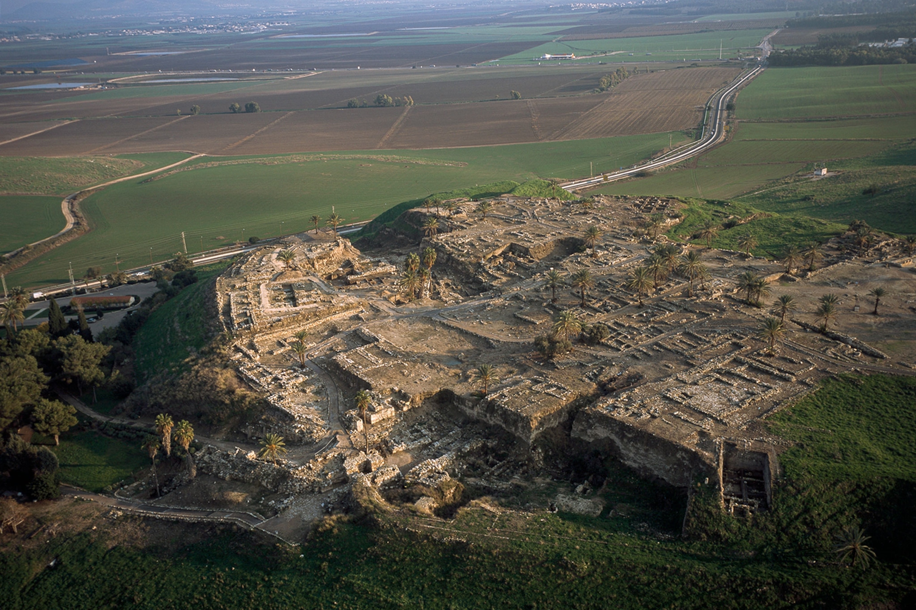 an excavation site in Israel