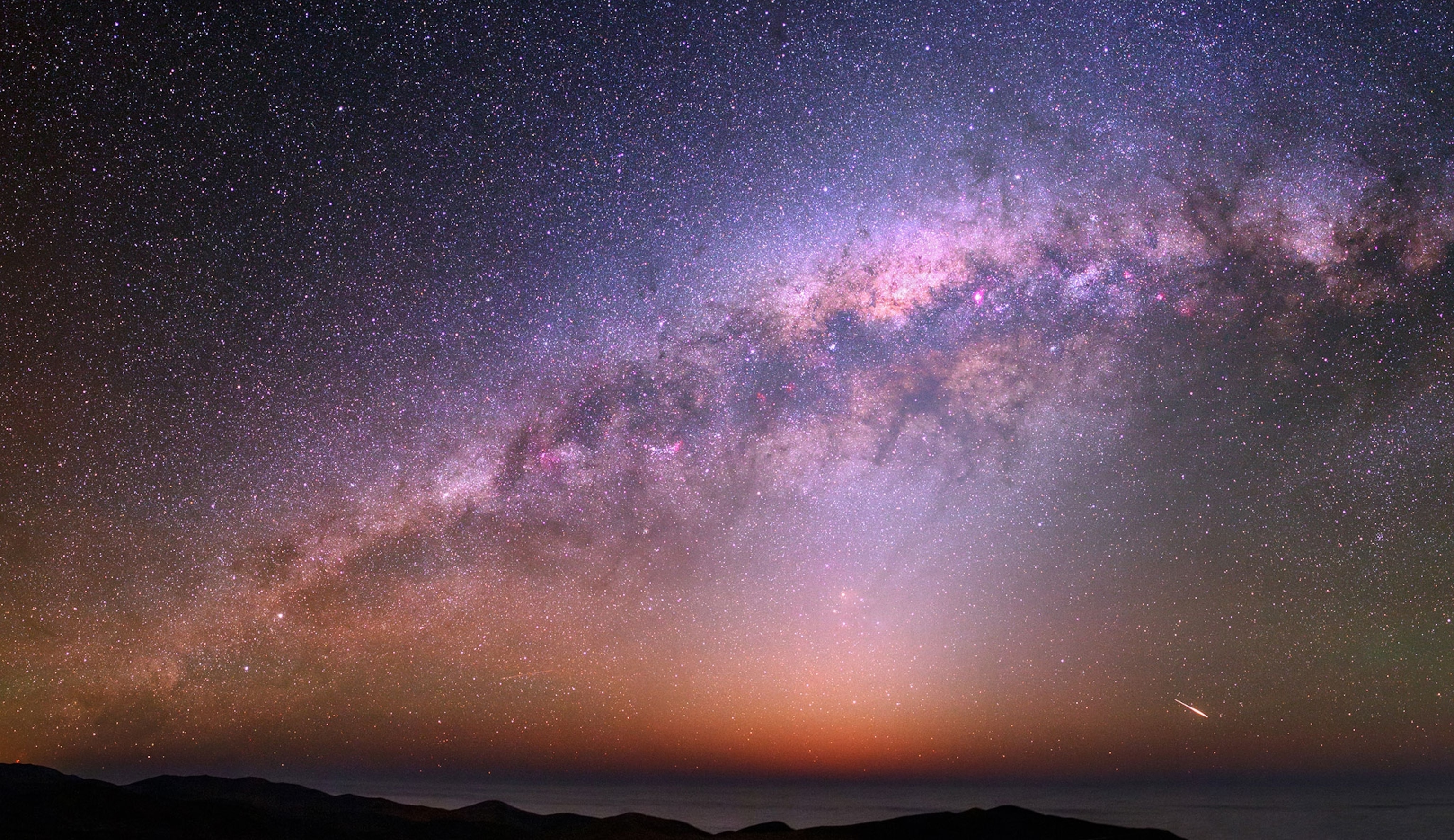 the night sky