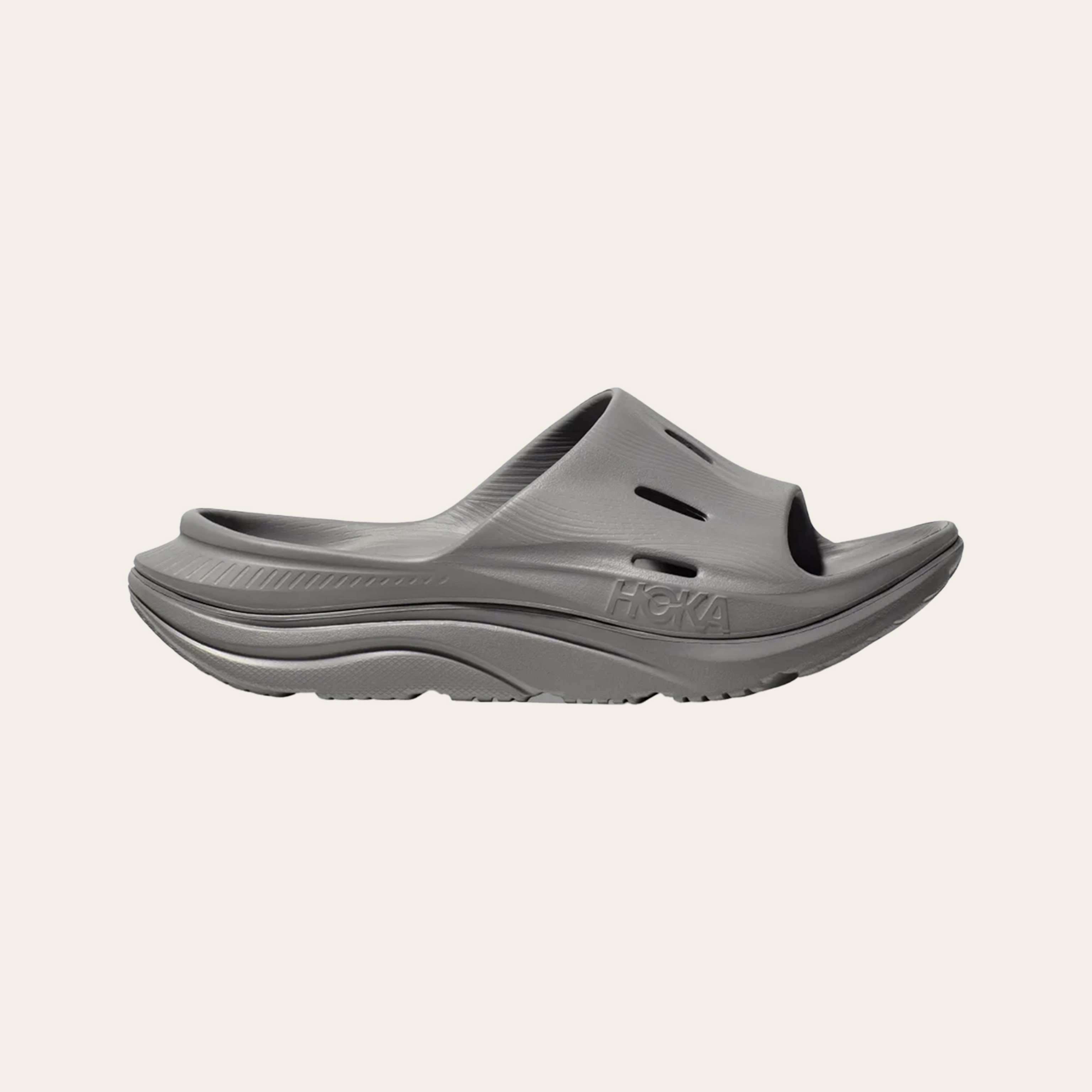 An image of recovery slide sandals.