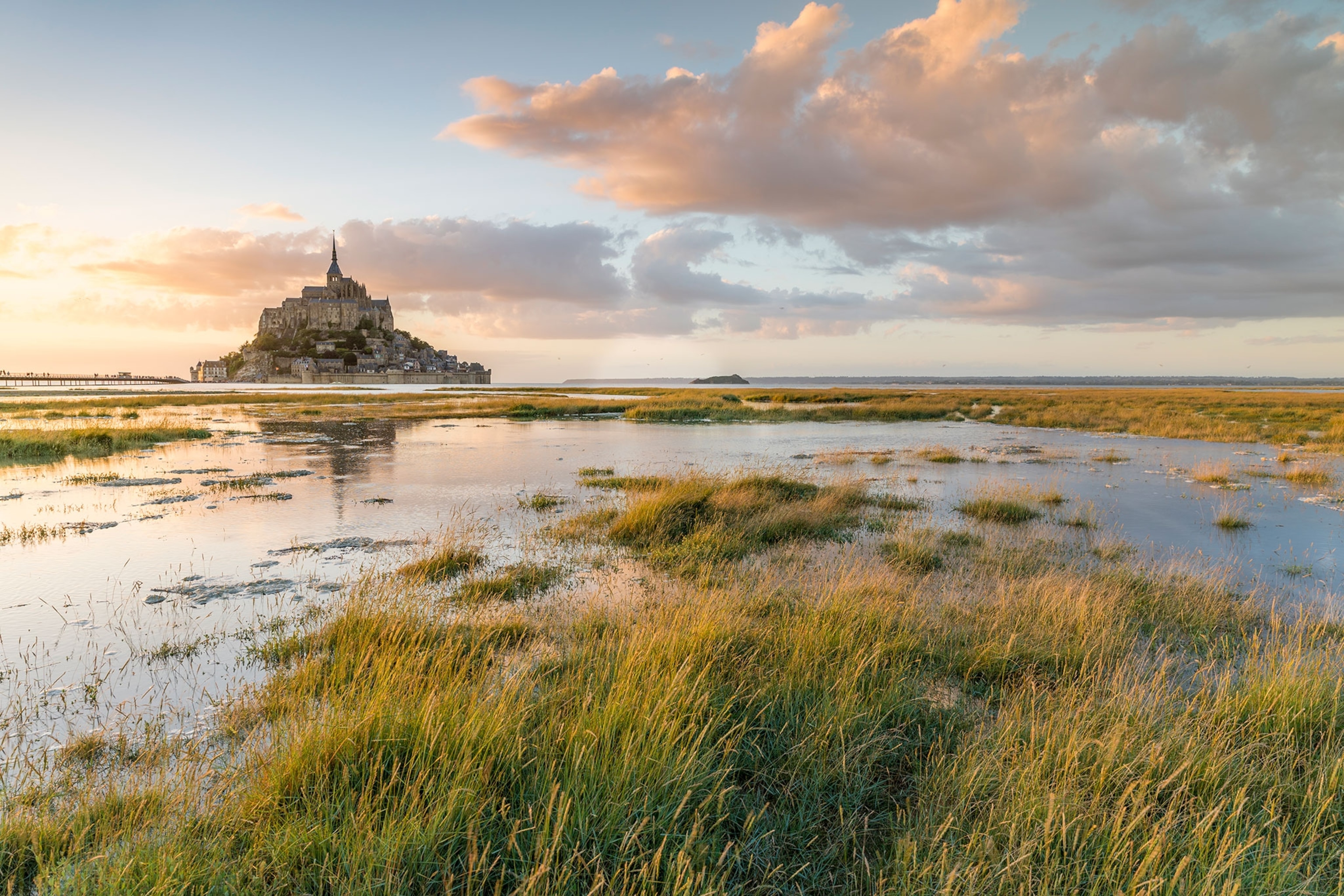Mont Saint Michel in Normandy, France
