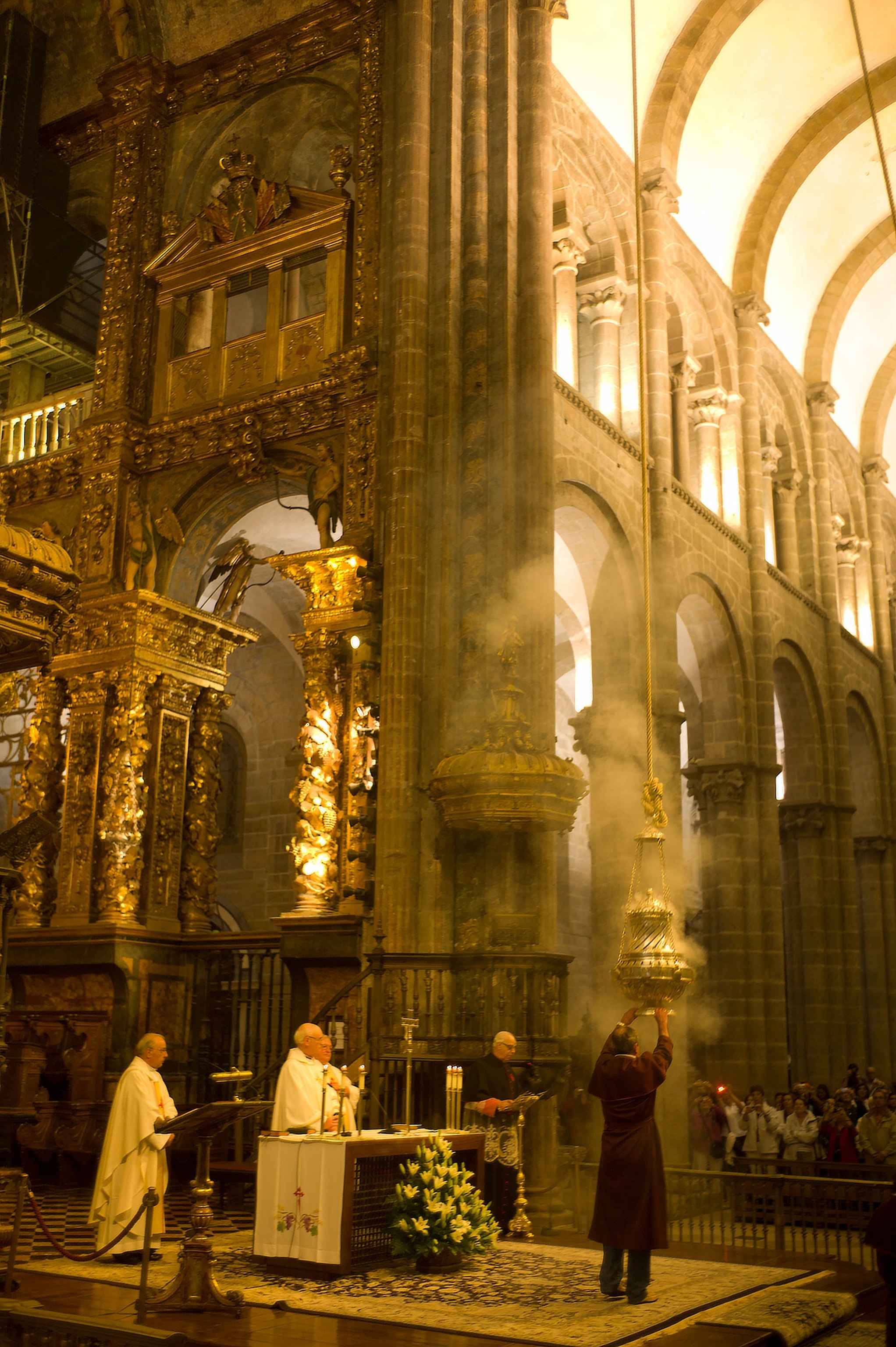 Santiago de Compostela in Galicia Spain