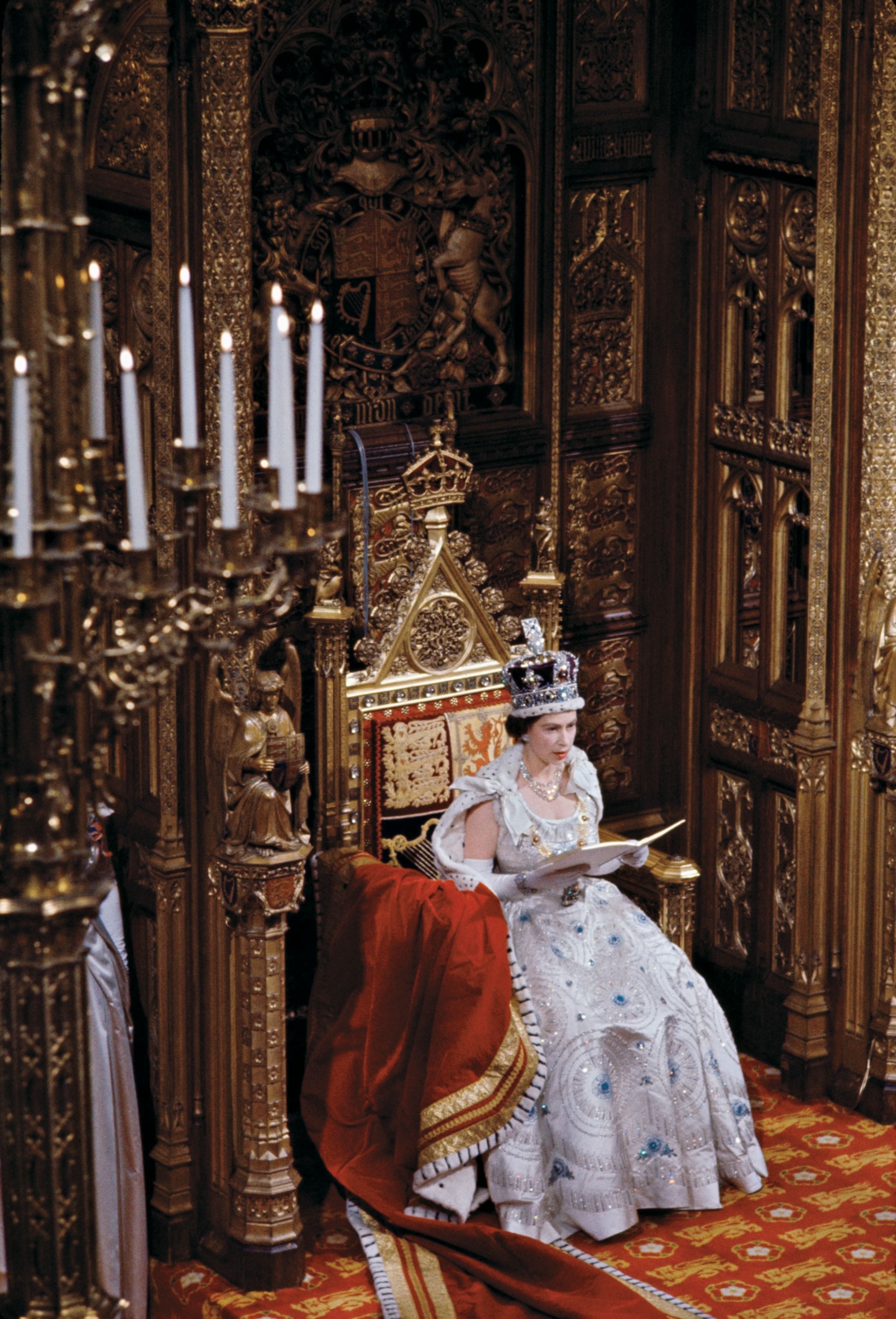 Queen Elizabeth II opens Parliament
