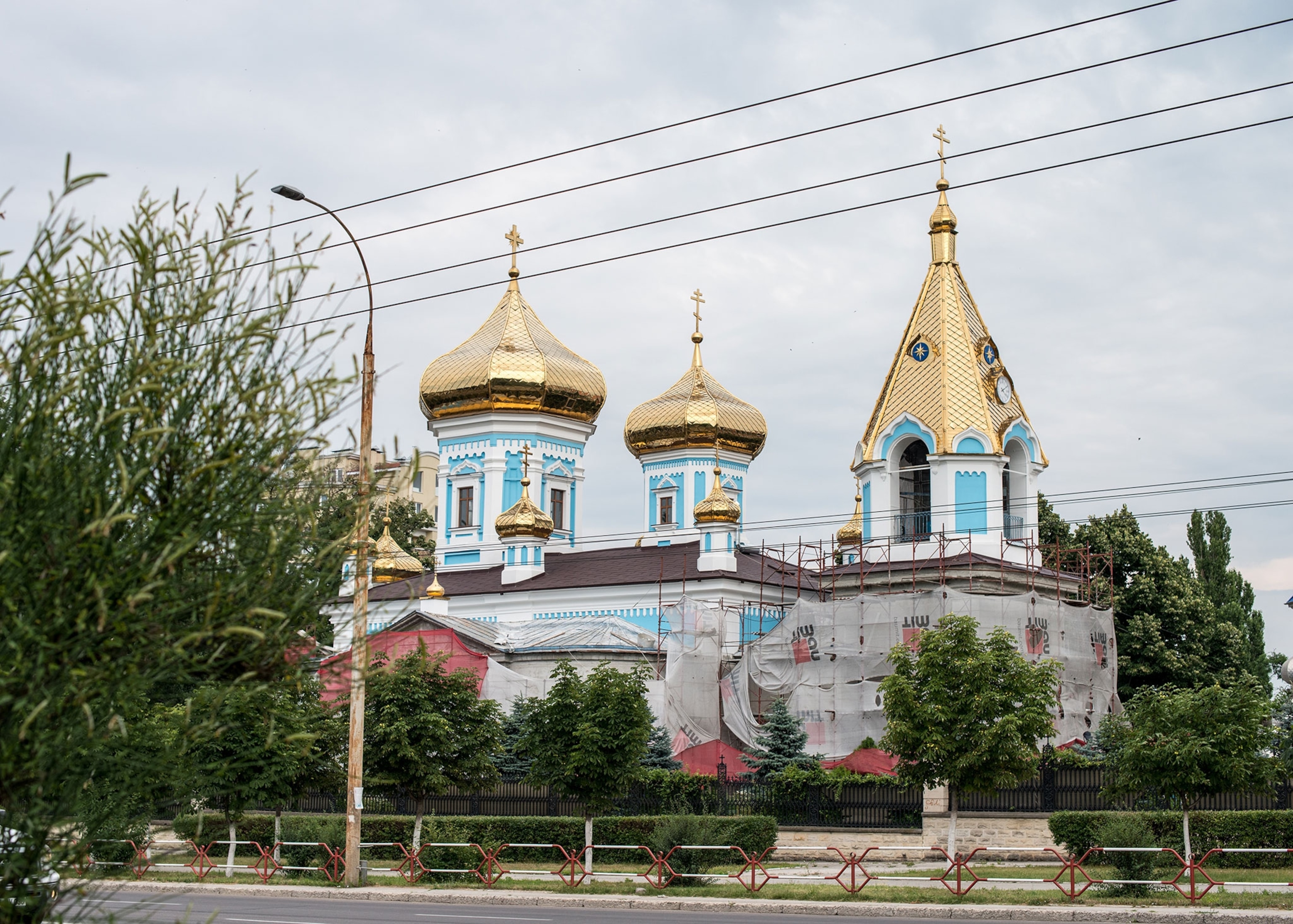 a cathedral in Moldova