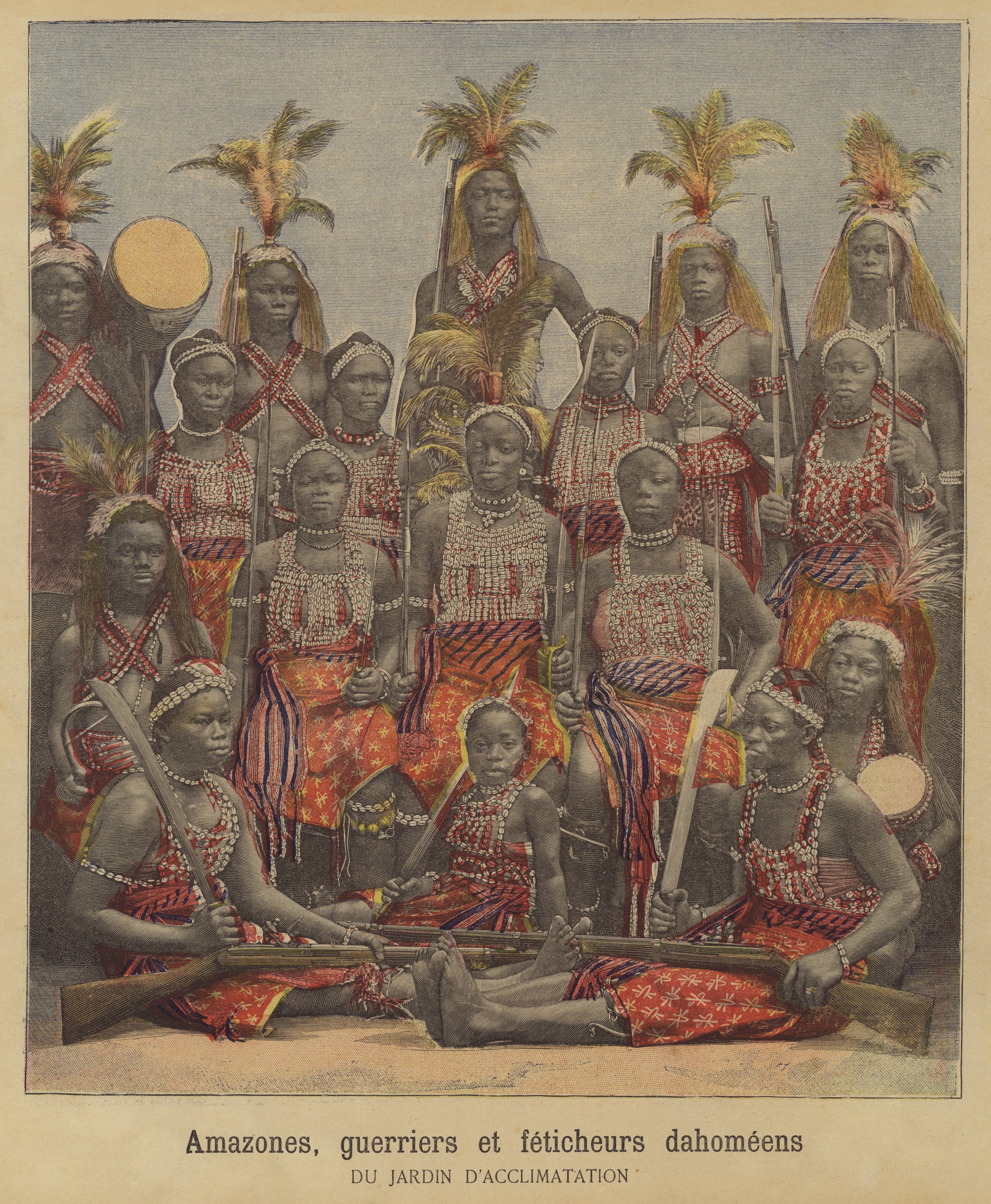 Dahomey Women warriors