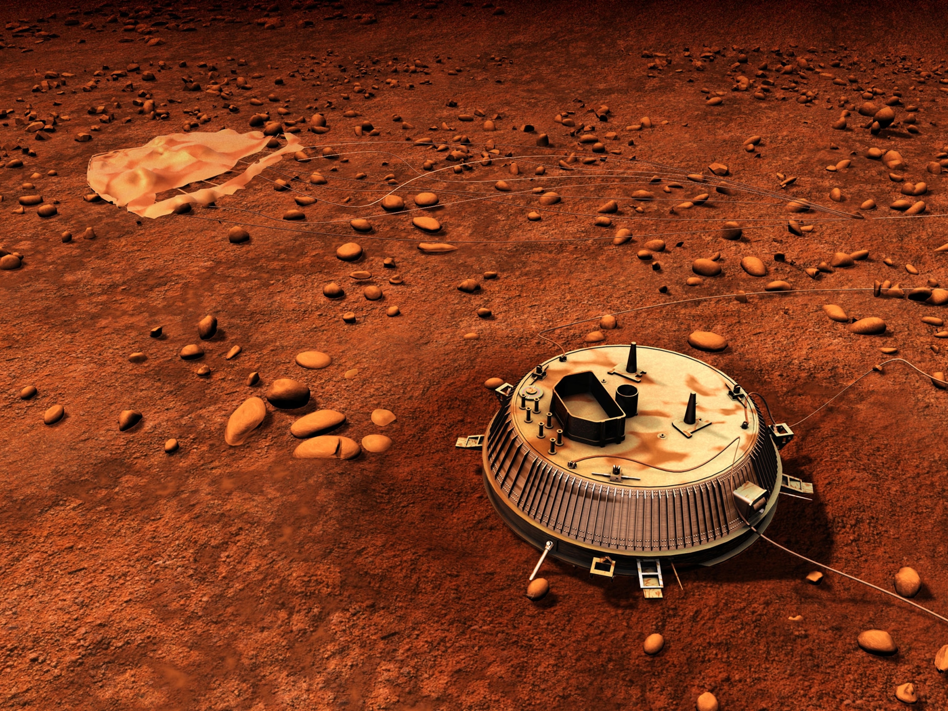 the huygens probe.