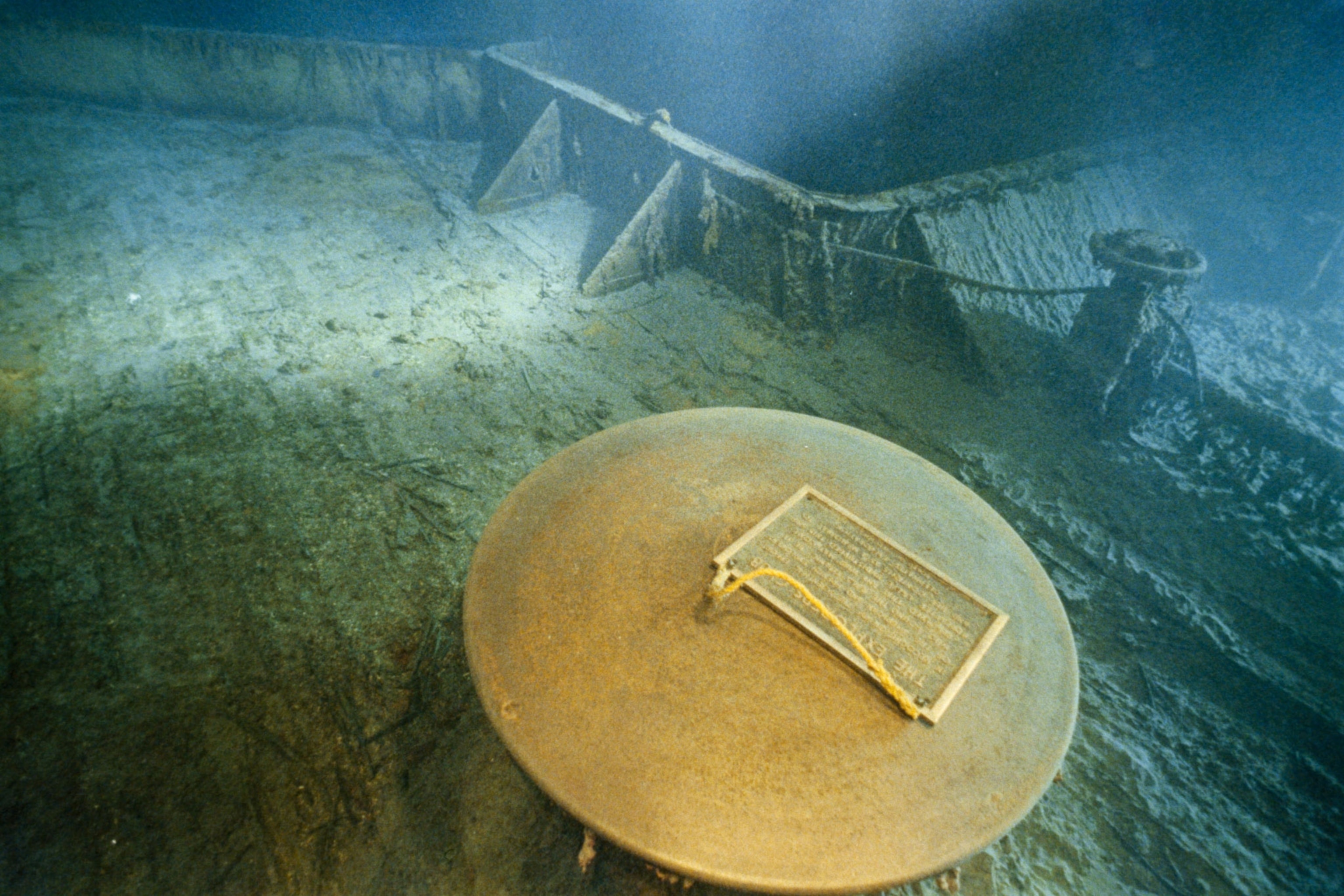 the wreck of the Titanic