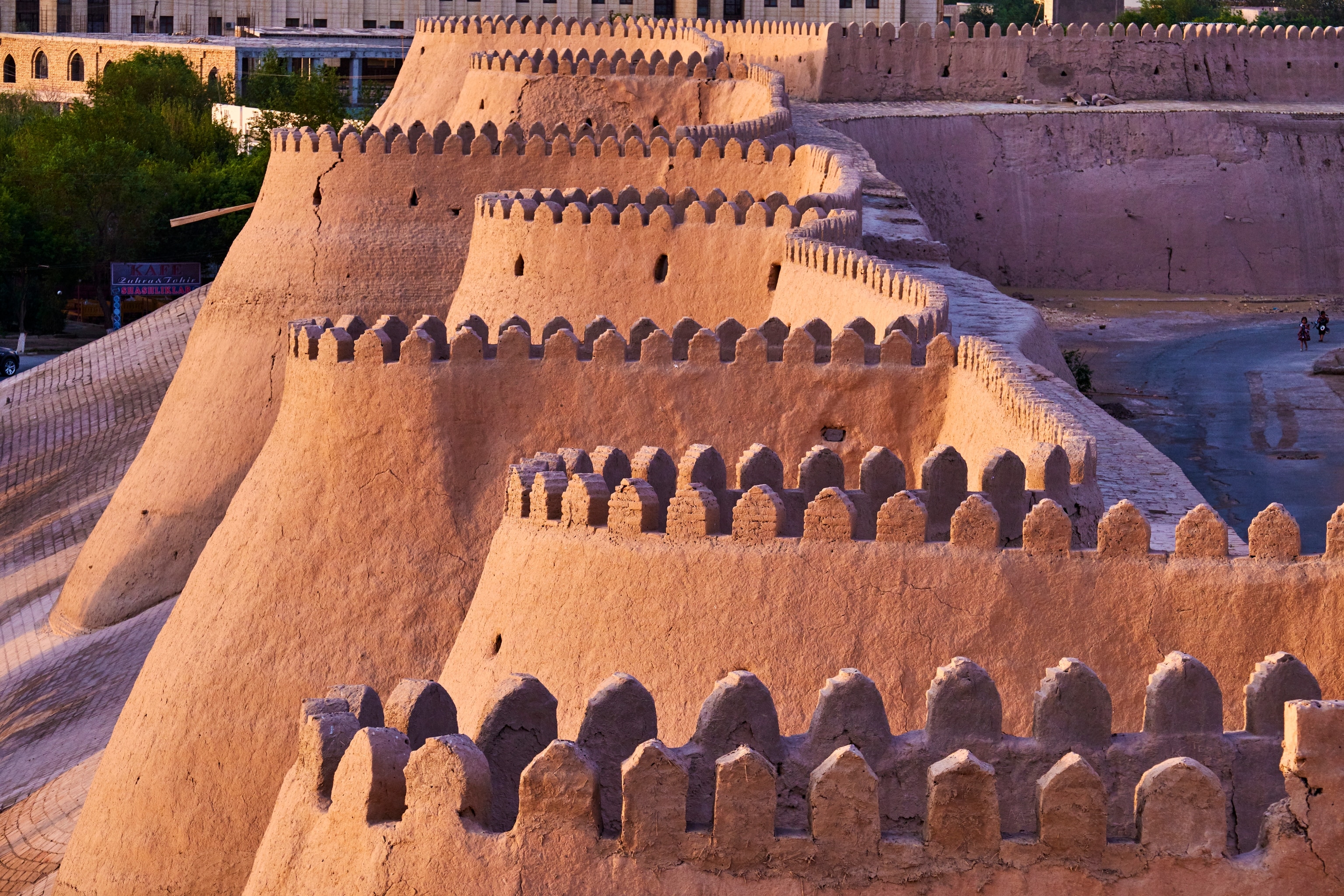 fortress wall