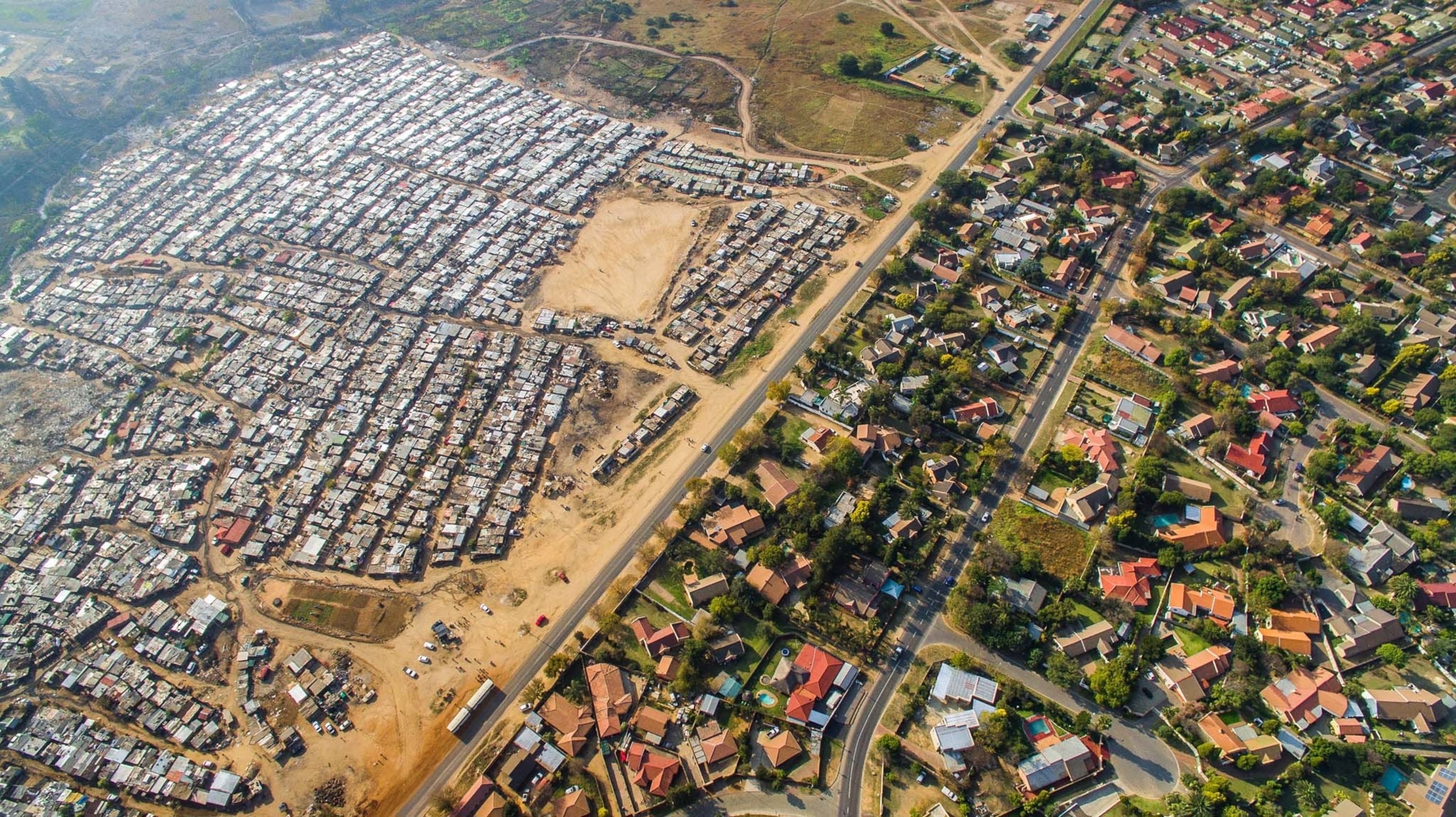 Johannesburg from above