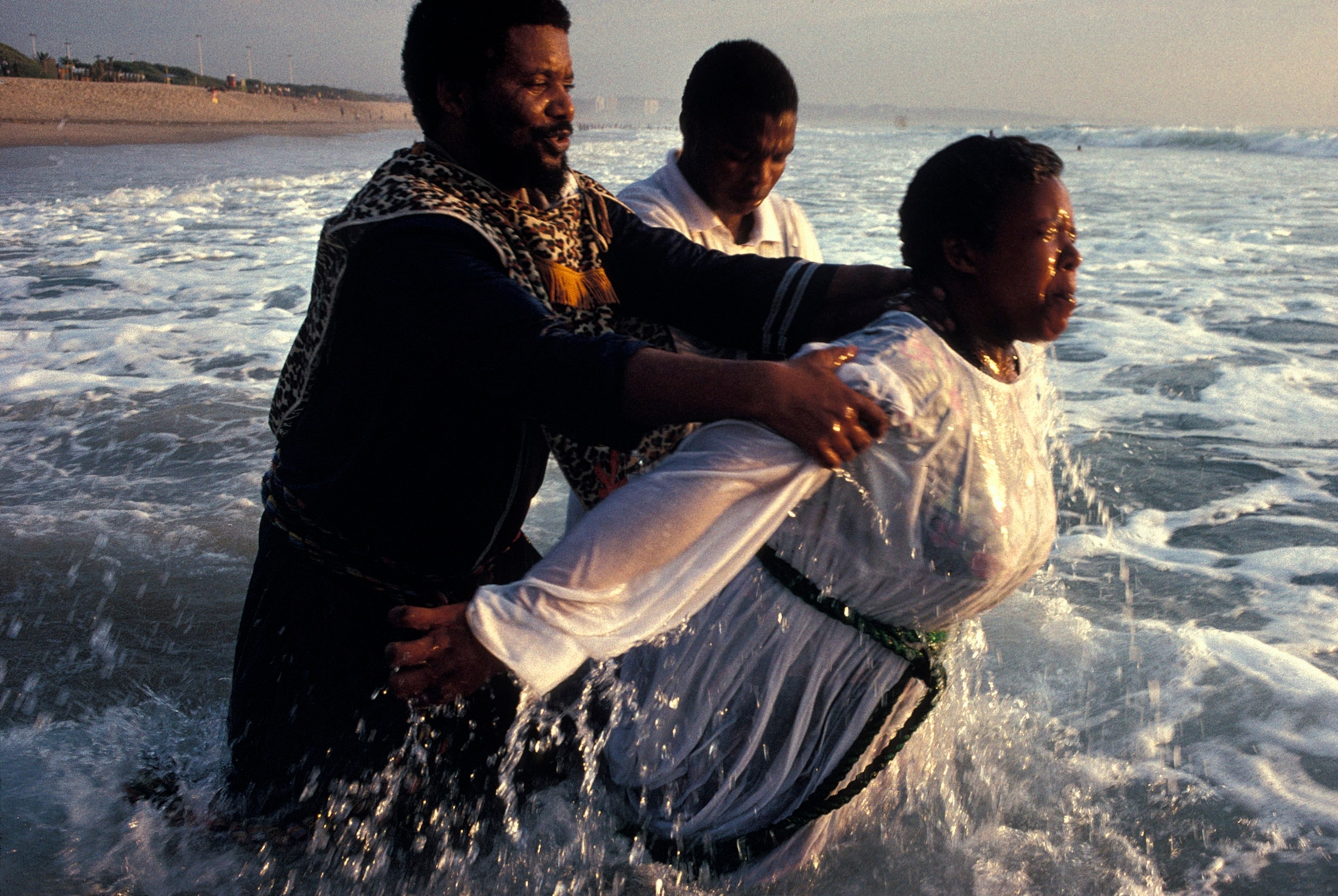 a Zulu baptism