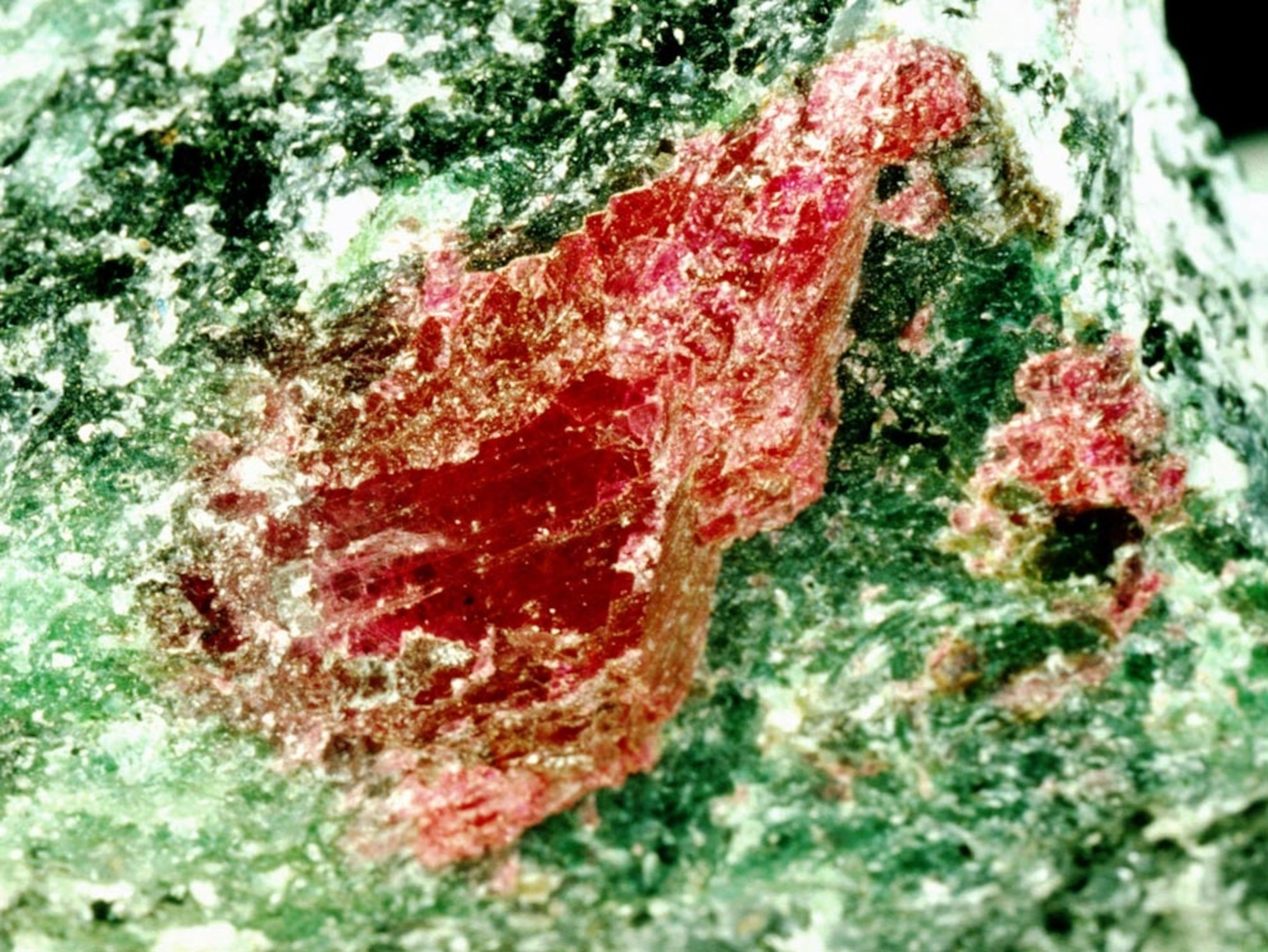 Unpolished ruby