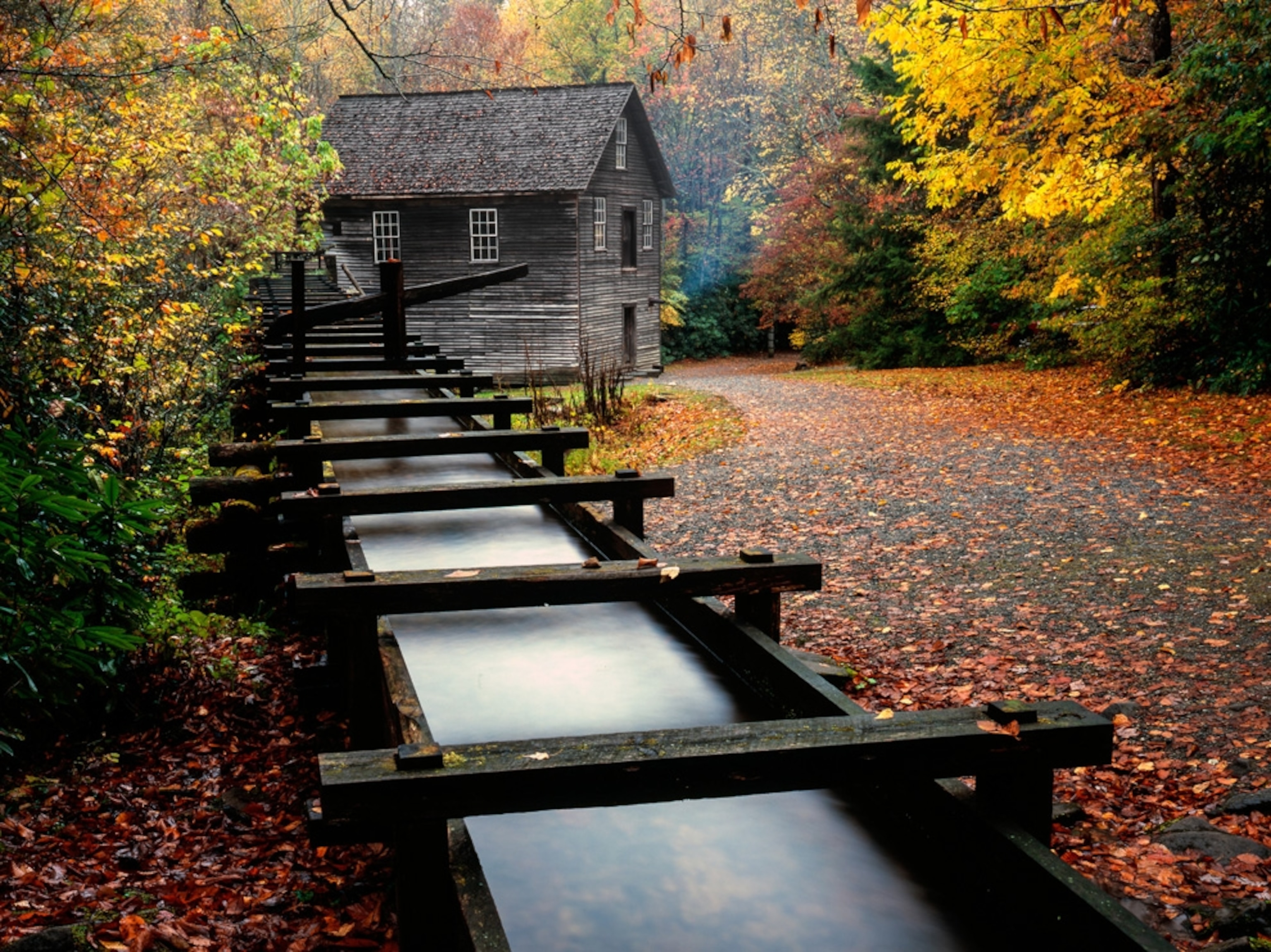 Mingus Mill in Great Smoky Mountains National Park