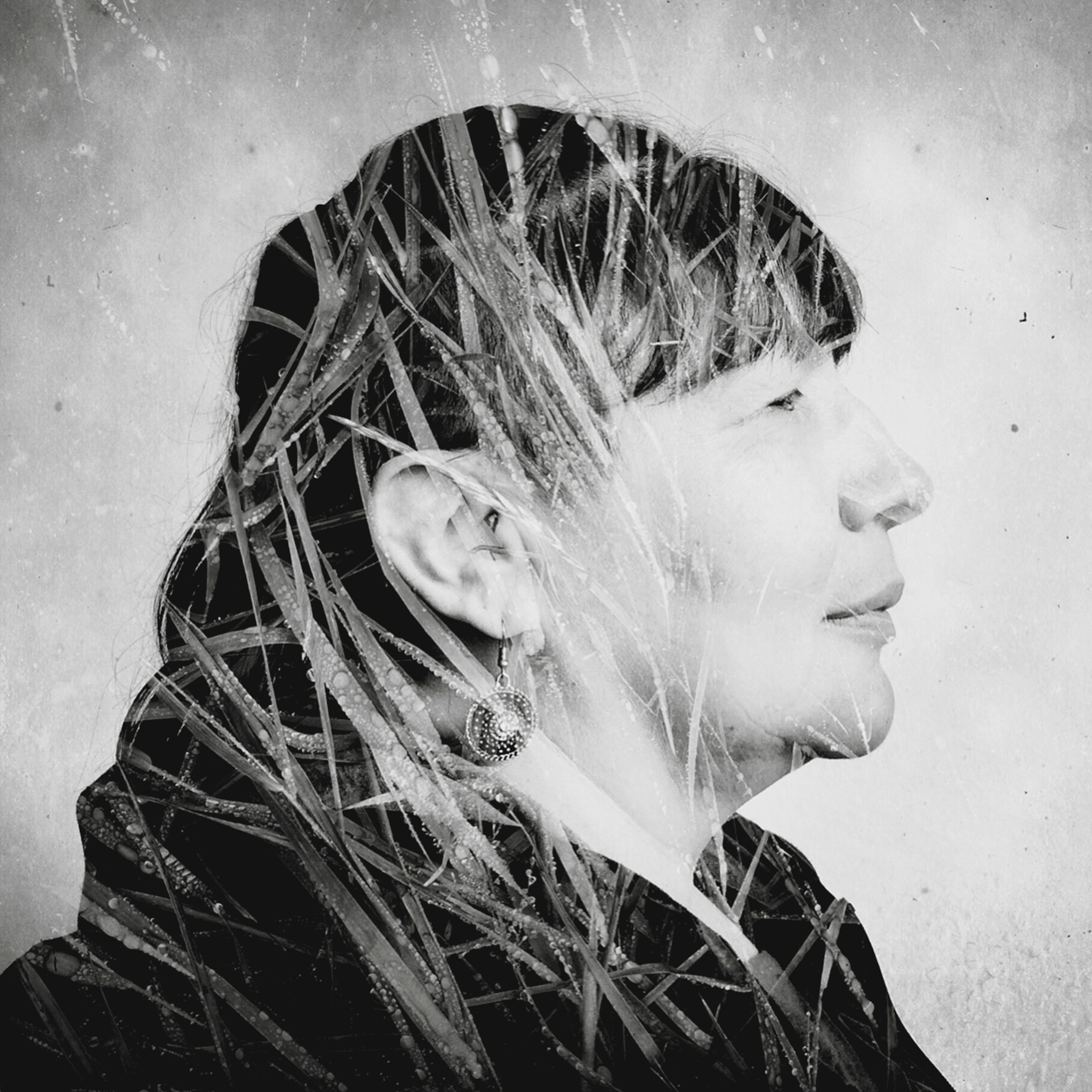 black and white portrait of Deedee Lerat