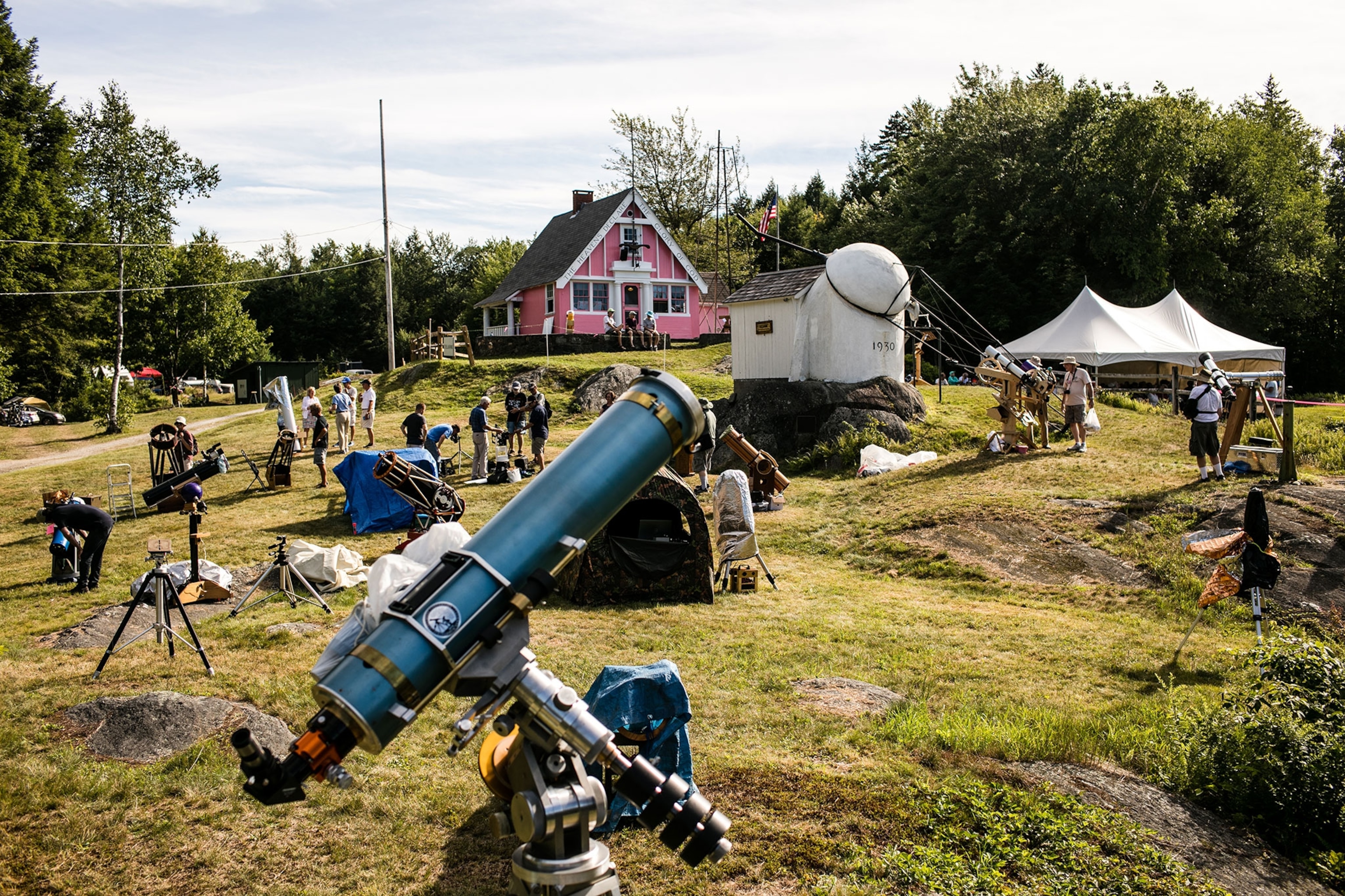 telescope festival in Vermont.
