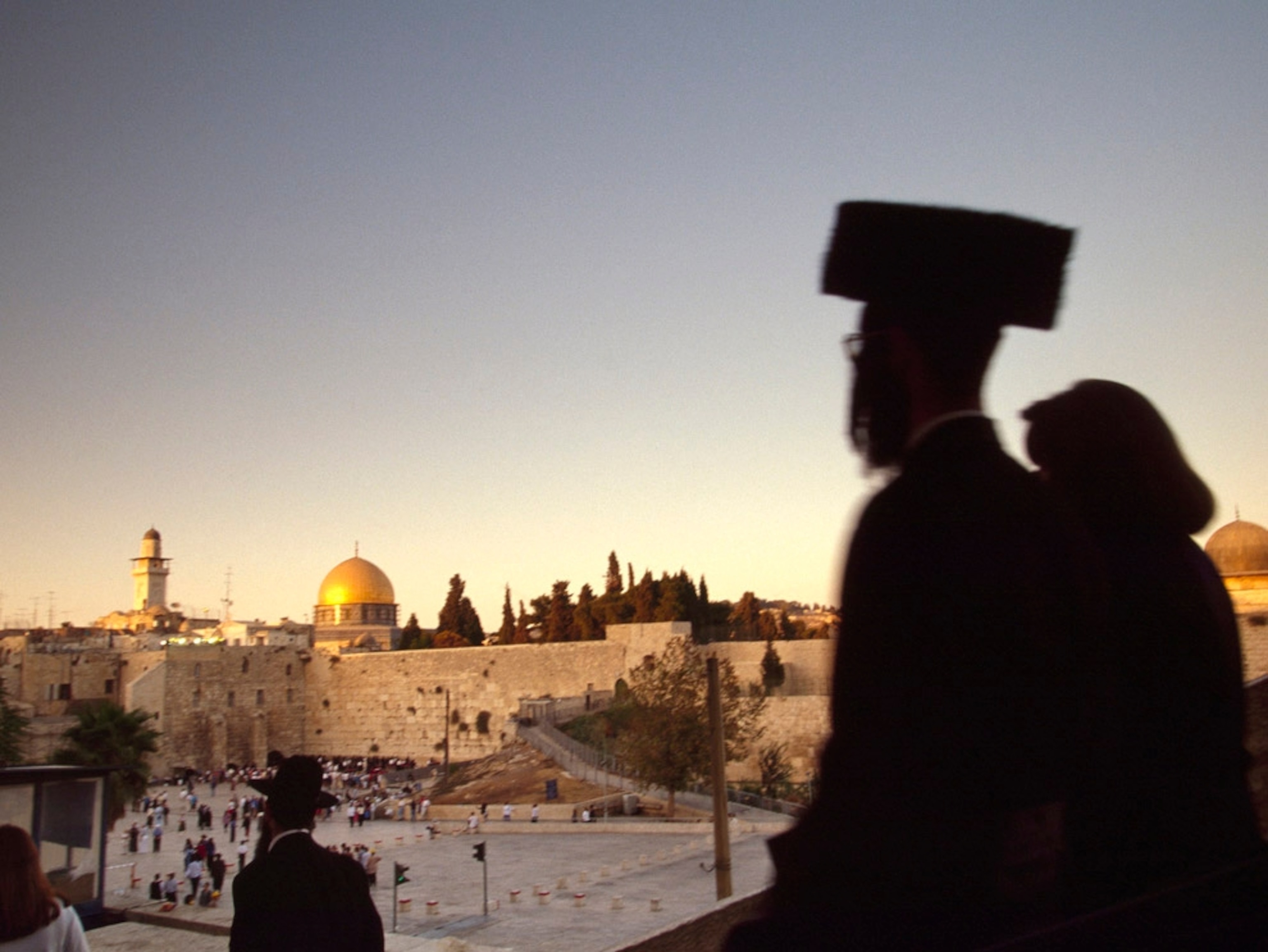 Silhouettes, Western Wall
