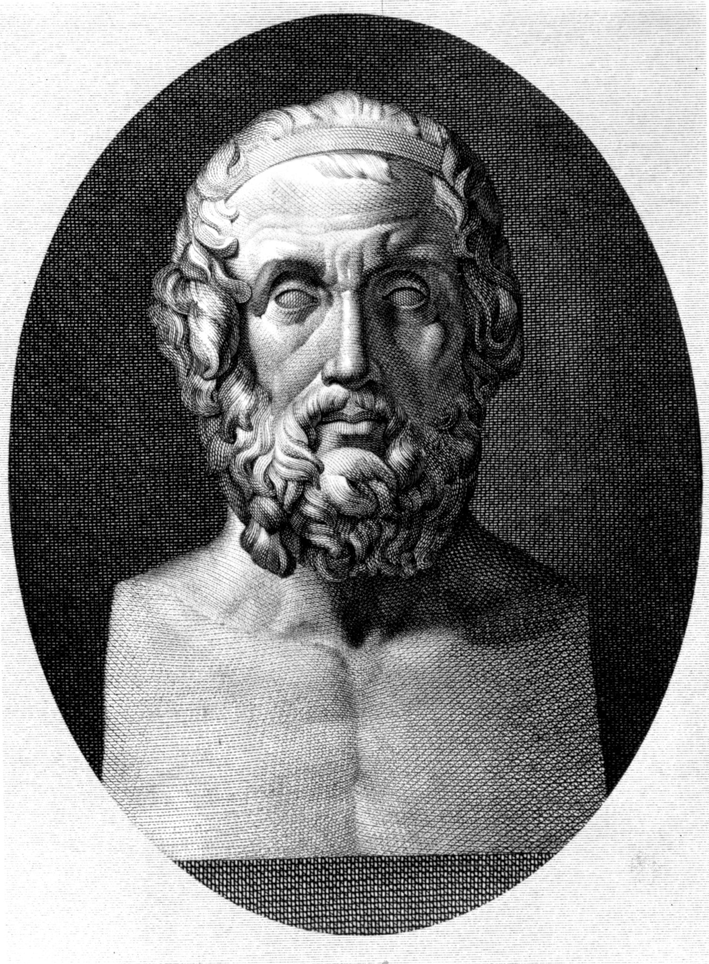 bust of Homer