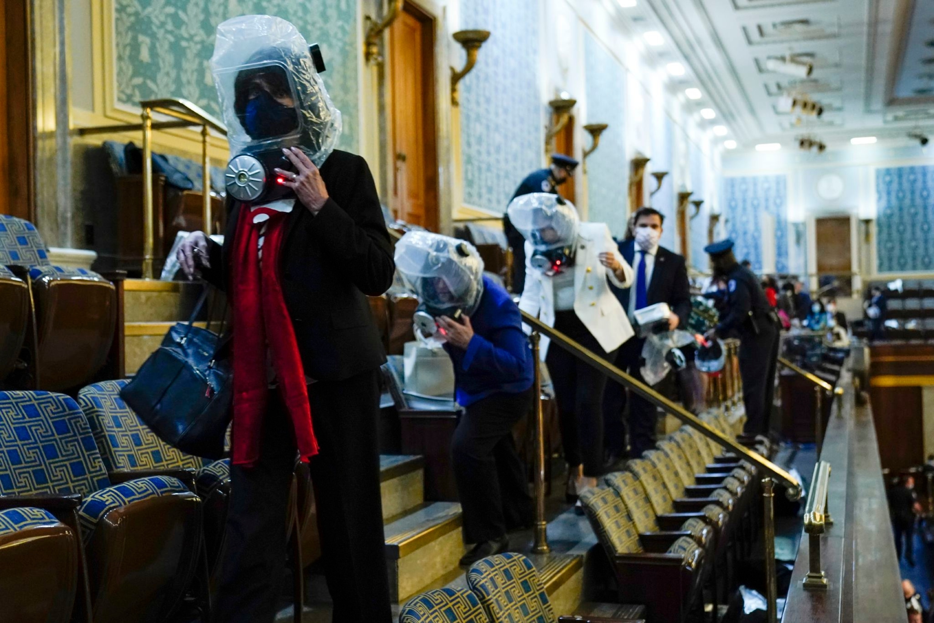 Political Insurgency at the U.S. Capitol in Washington D.C.