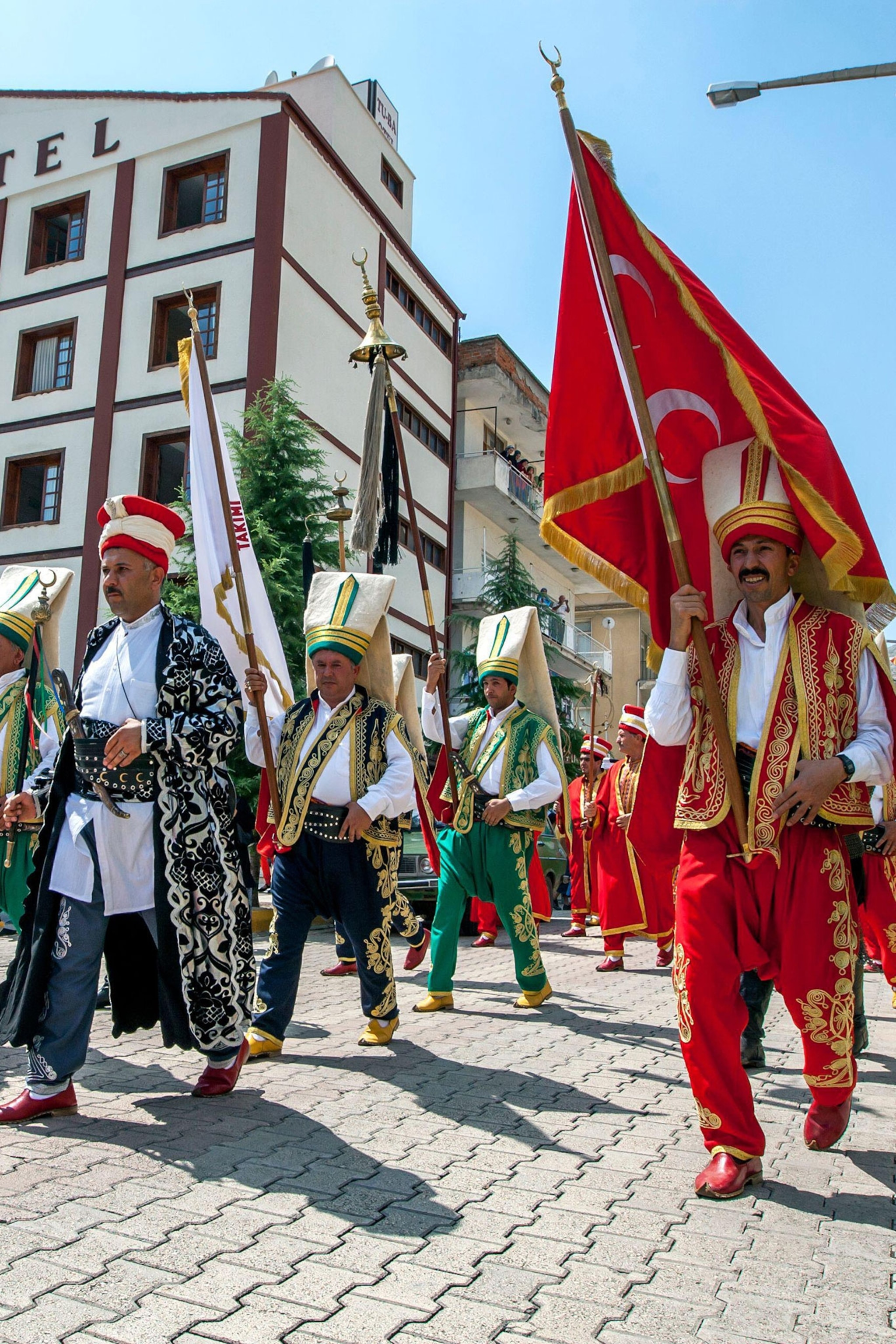 Ottoman marching band in Edirne